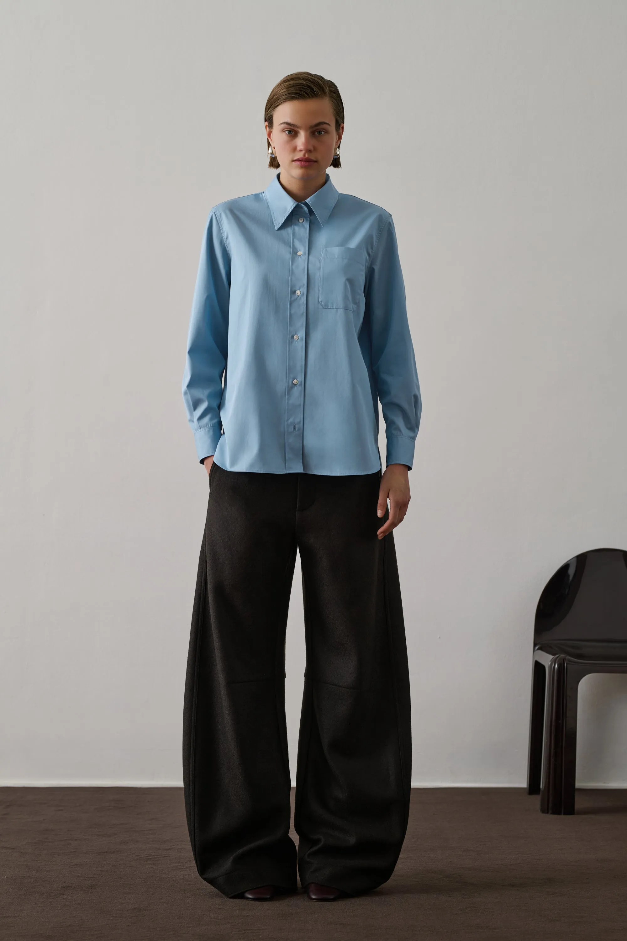 CHEMISE SAPHIR BLEUE sold by soeur product image thumbnail 5