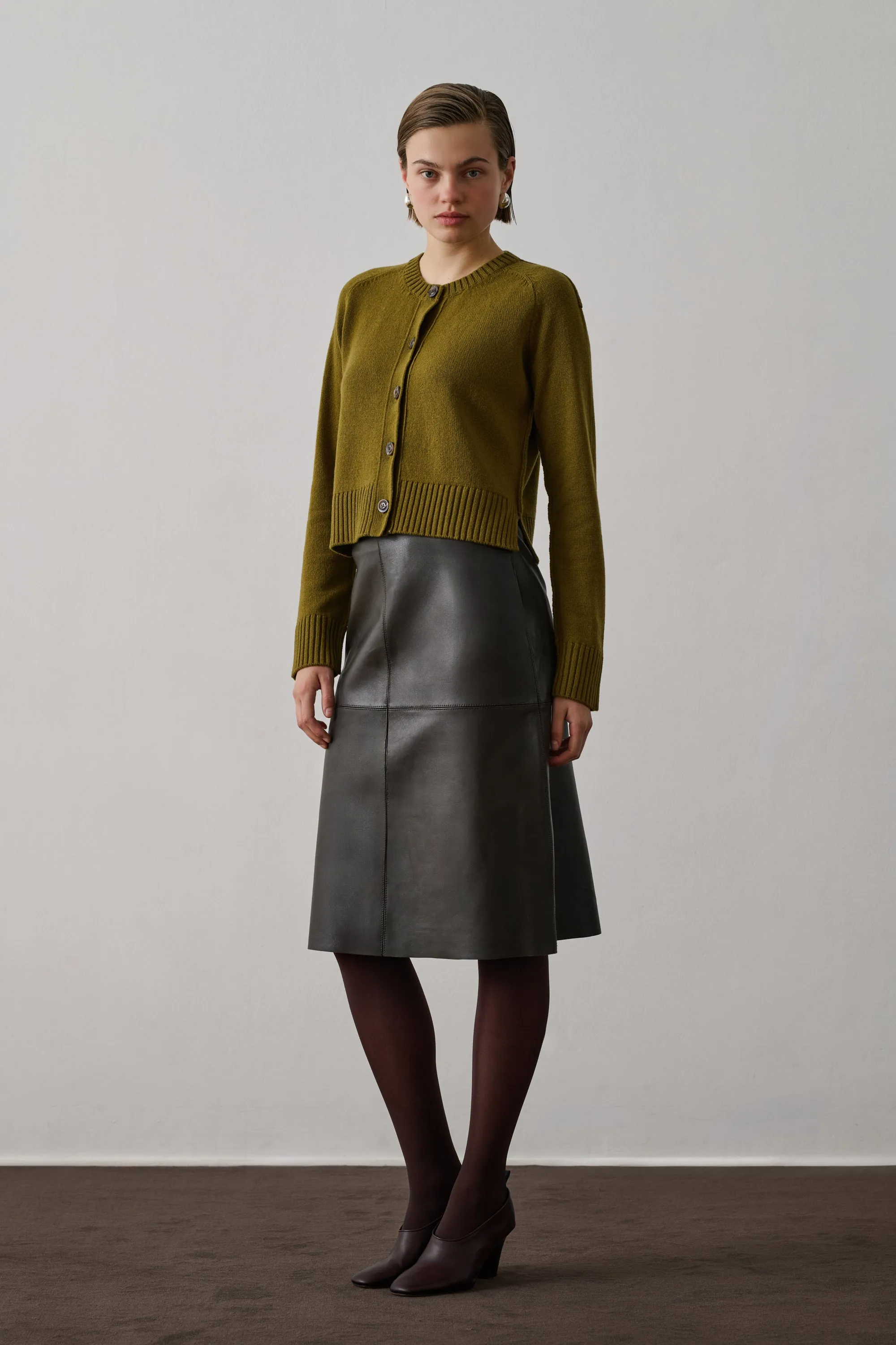 CARDIGAN VIRGINIA BRONZE sold by soeur