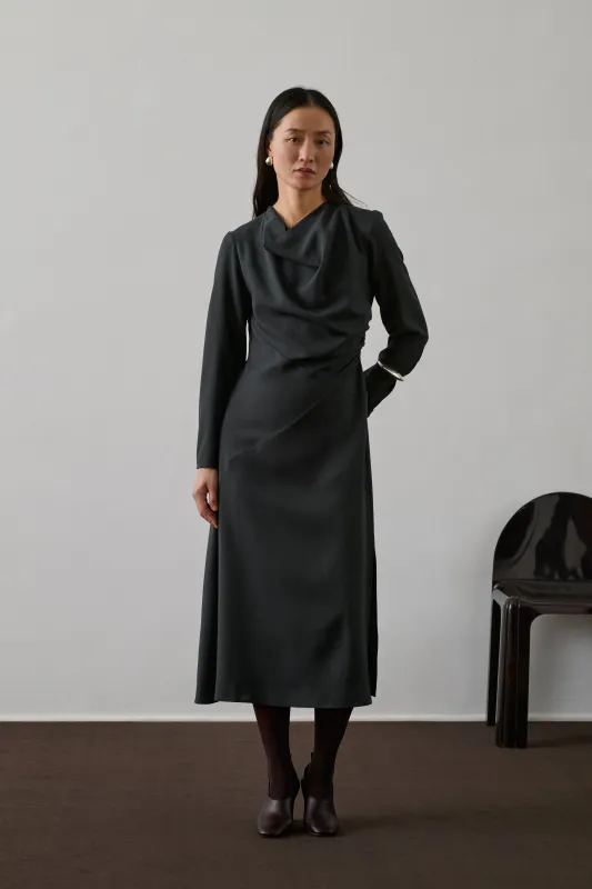 ROBE FAUSTINE GRISE sold by soeur