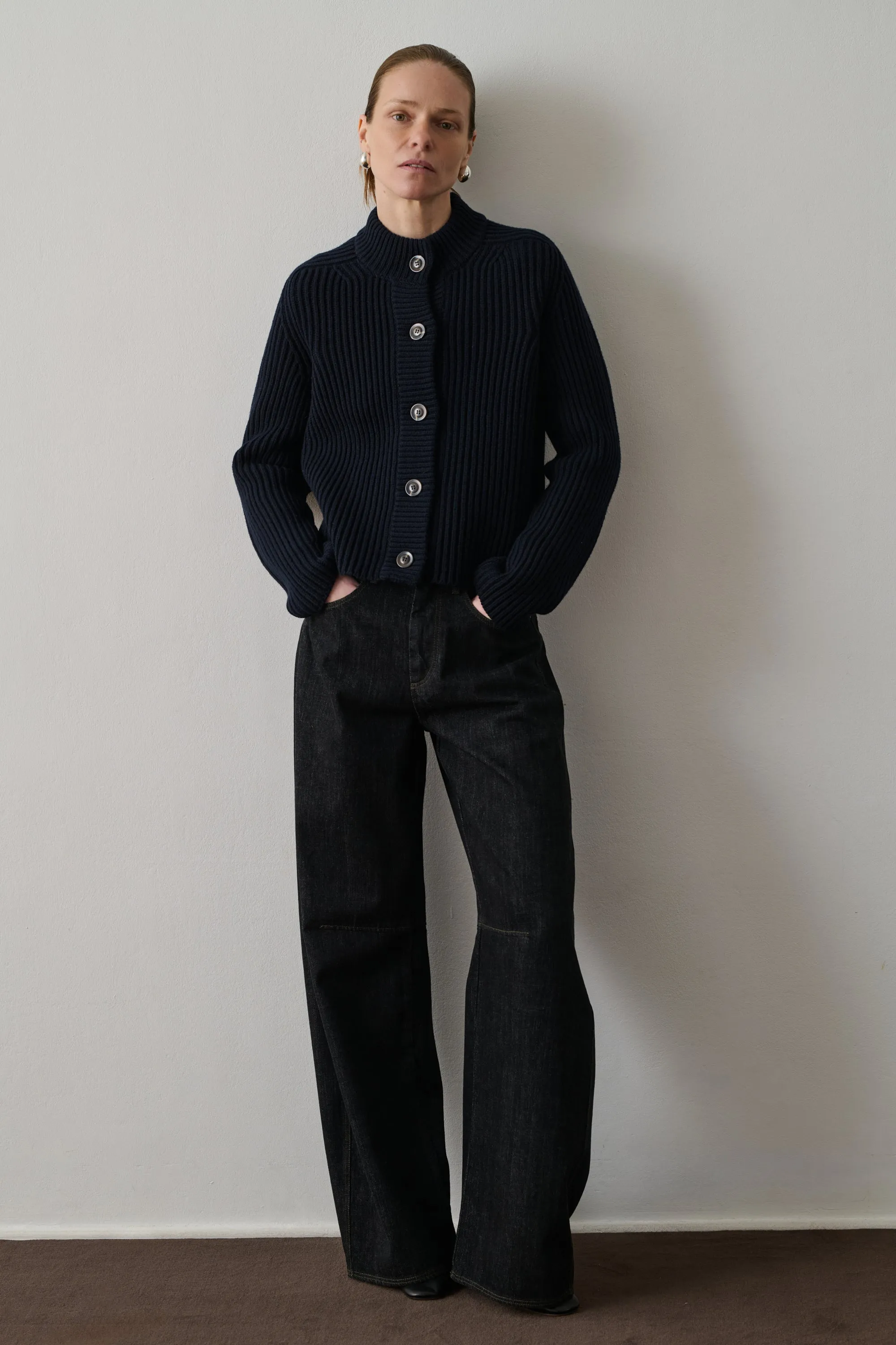 CARDIGAN FLAUBERT NAVY sold by soeur