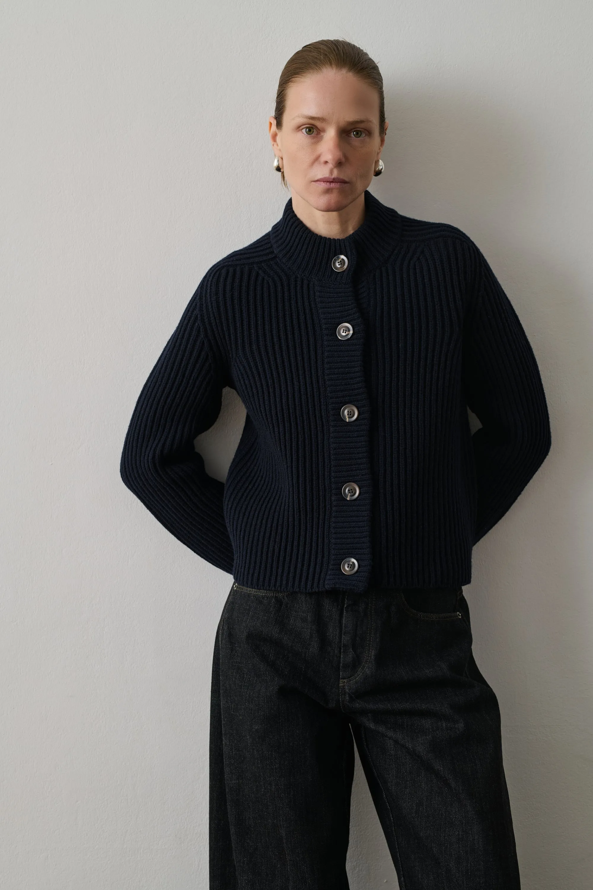 CARDIGAN FLAUBERT NAVY sold by soeur product image thumbnail 3