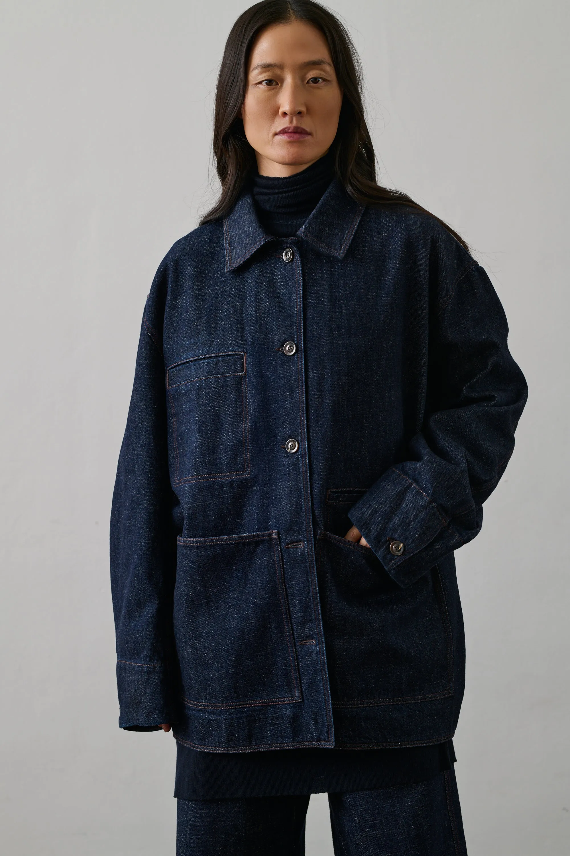 VESTE DOMINGO BLEUE sold by soeur