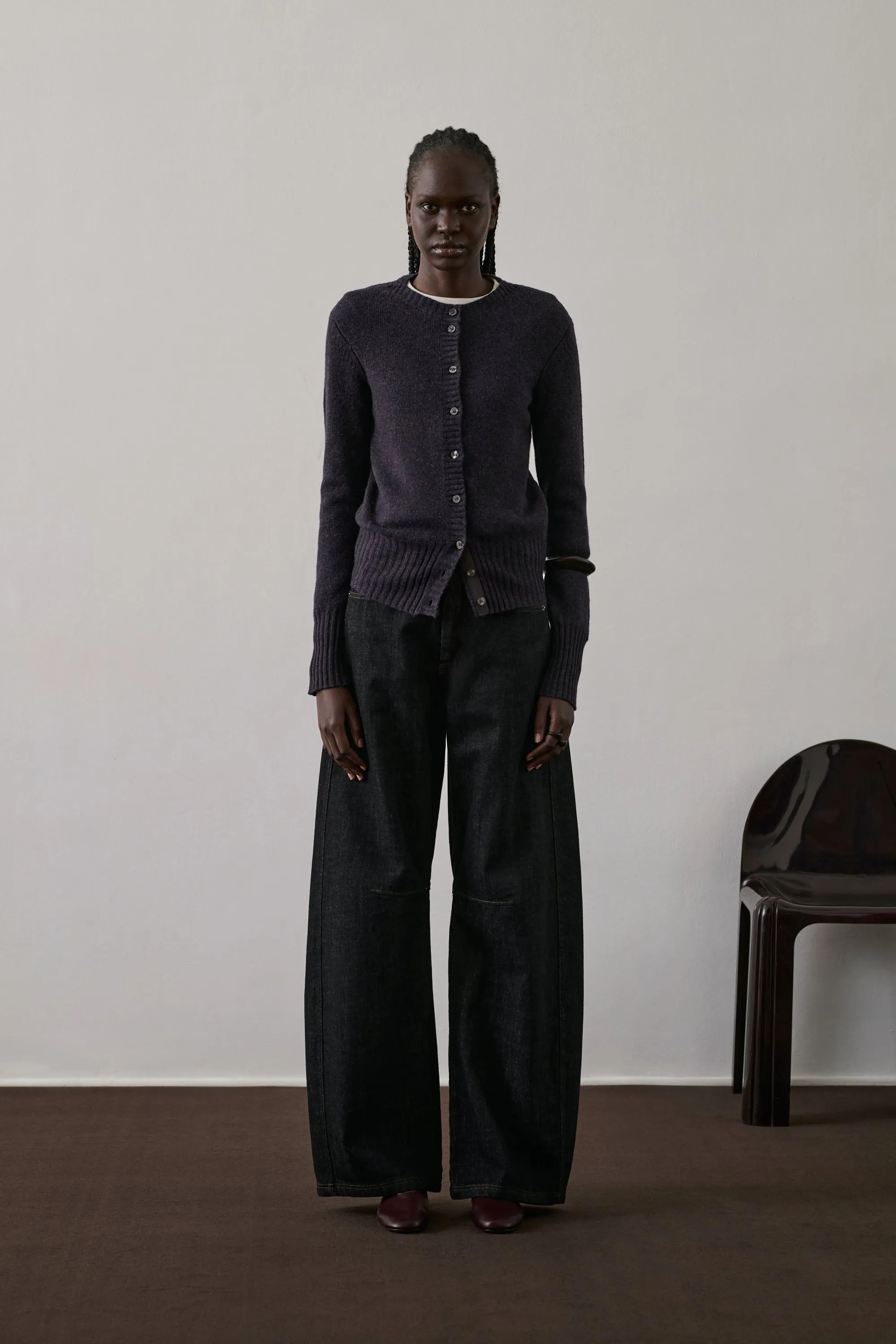 CARDIGAN FUGU VIOLET sold by soeur