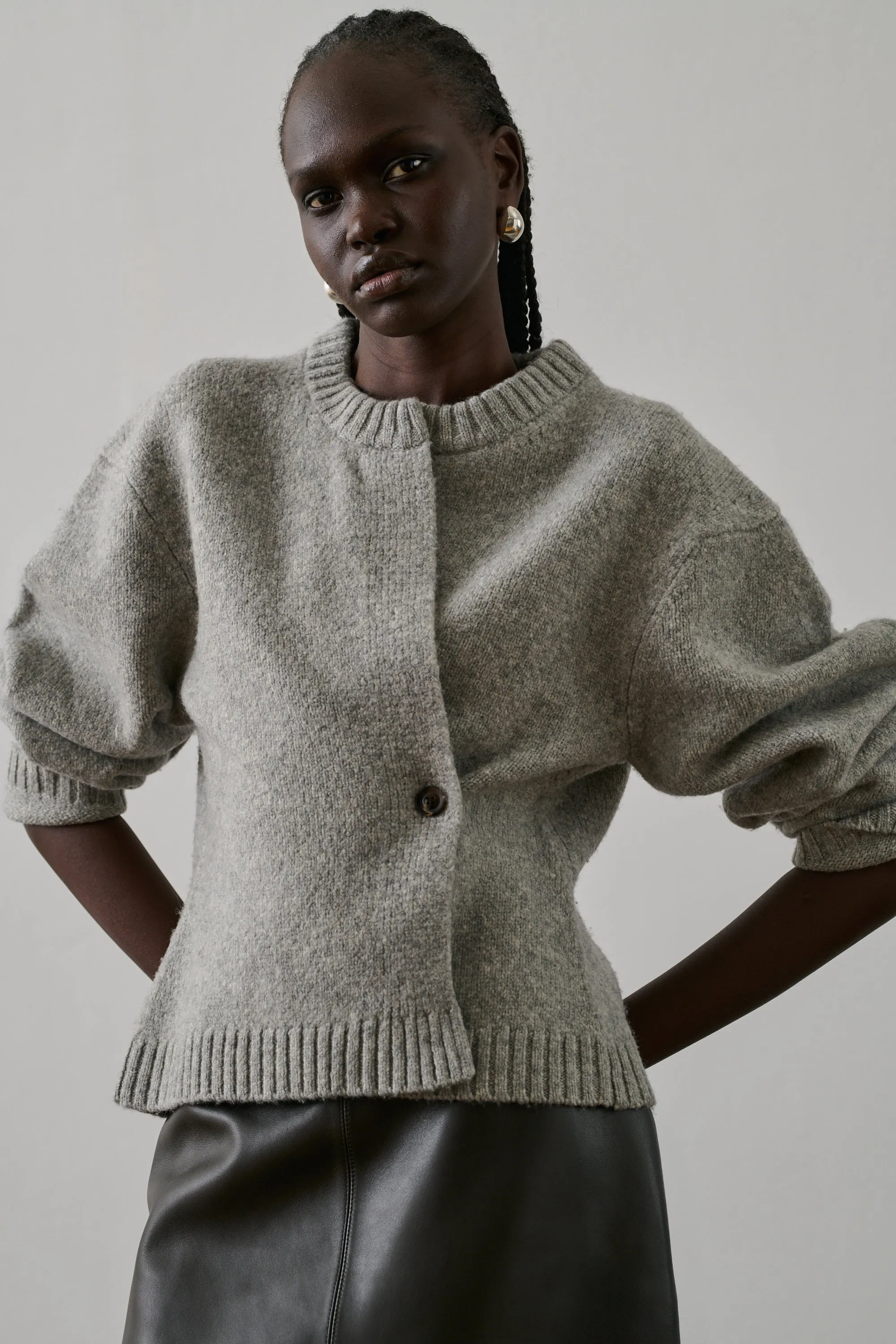 CARDIGAN GALILEO GRIS sold by soeur product image thumbnail 2