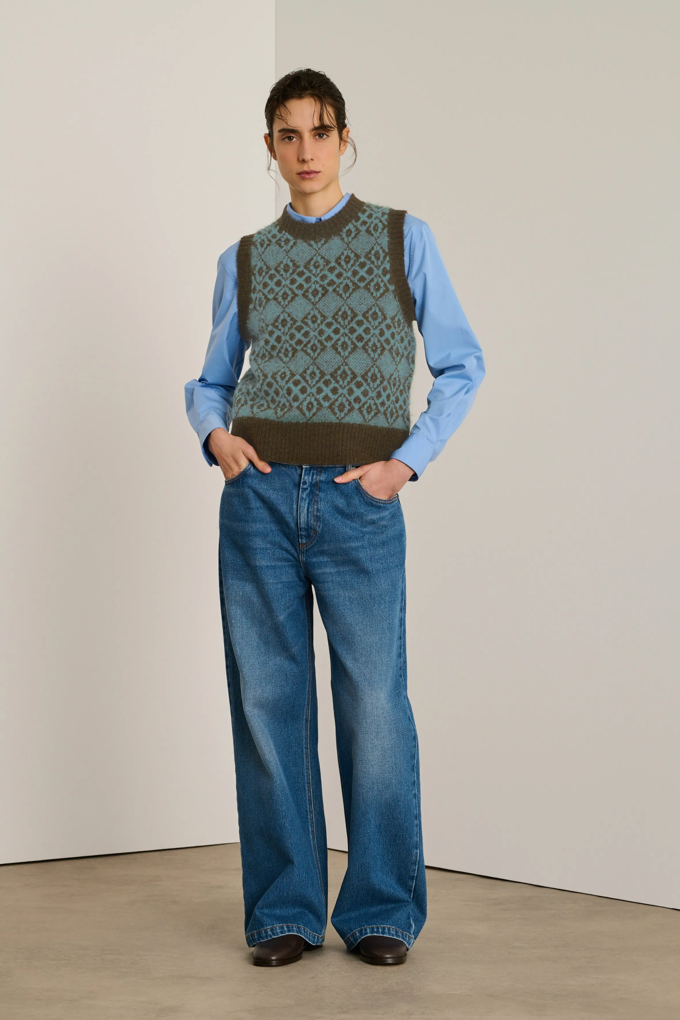 PULL NAMASTE GRIS sold by soeur