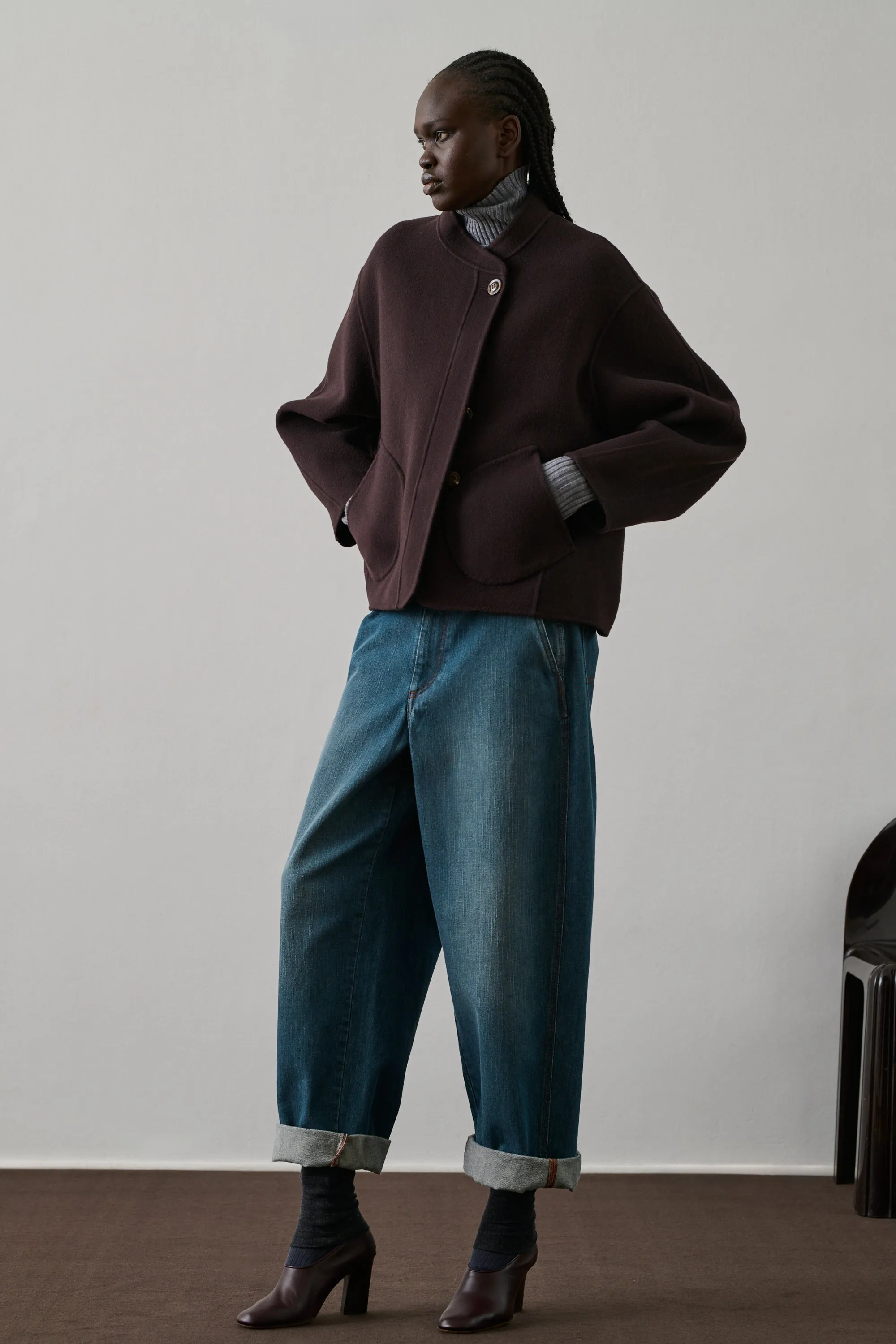 MANTEAU WINDSOR VIOLET sold by soeur