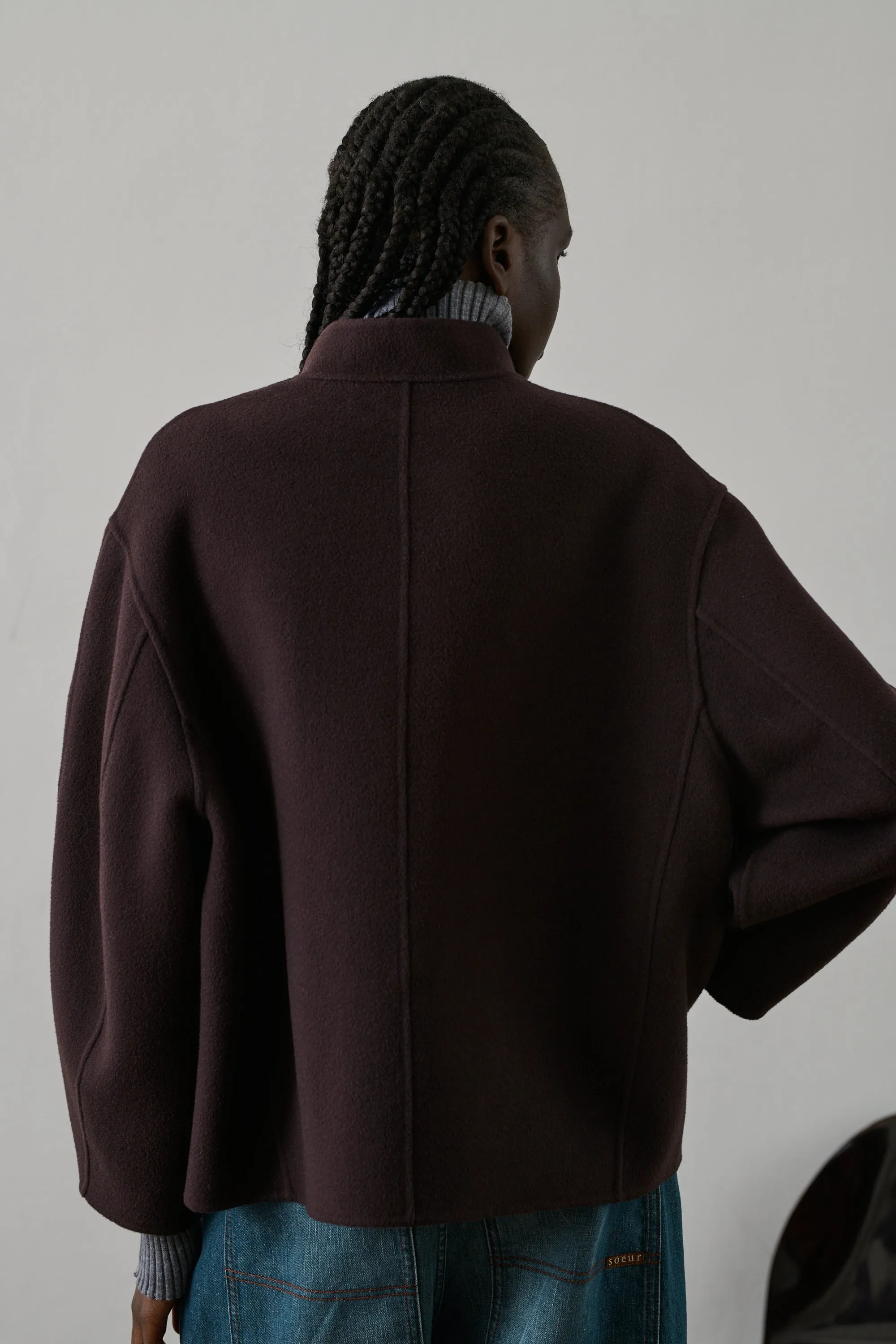 MANTEAU WINDSOR VIOLET sold by soeur product image thumbnail 3