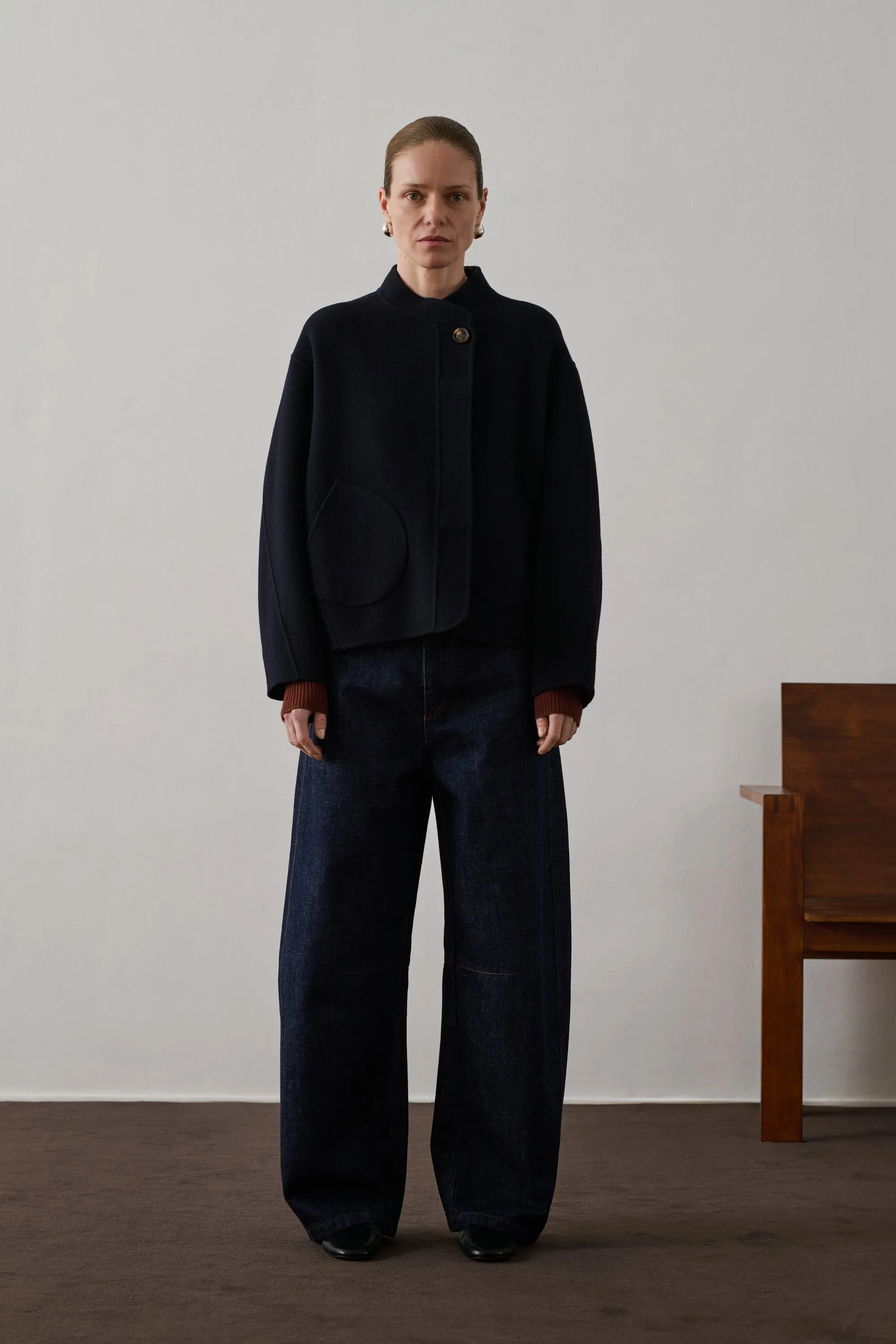 MANTEAU WINDSOR NAVY sold by soeur product image thumbnail 5