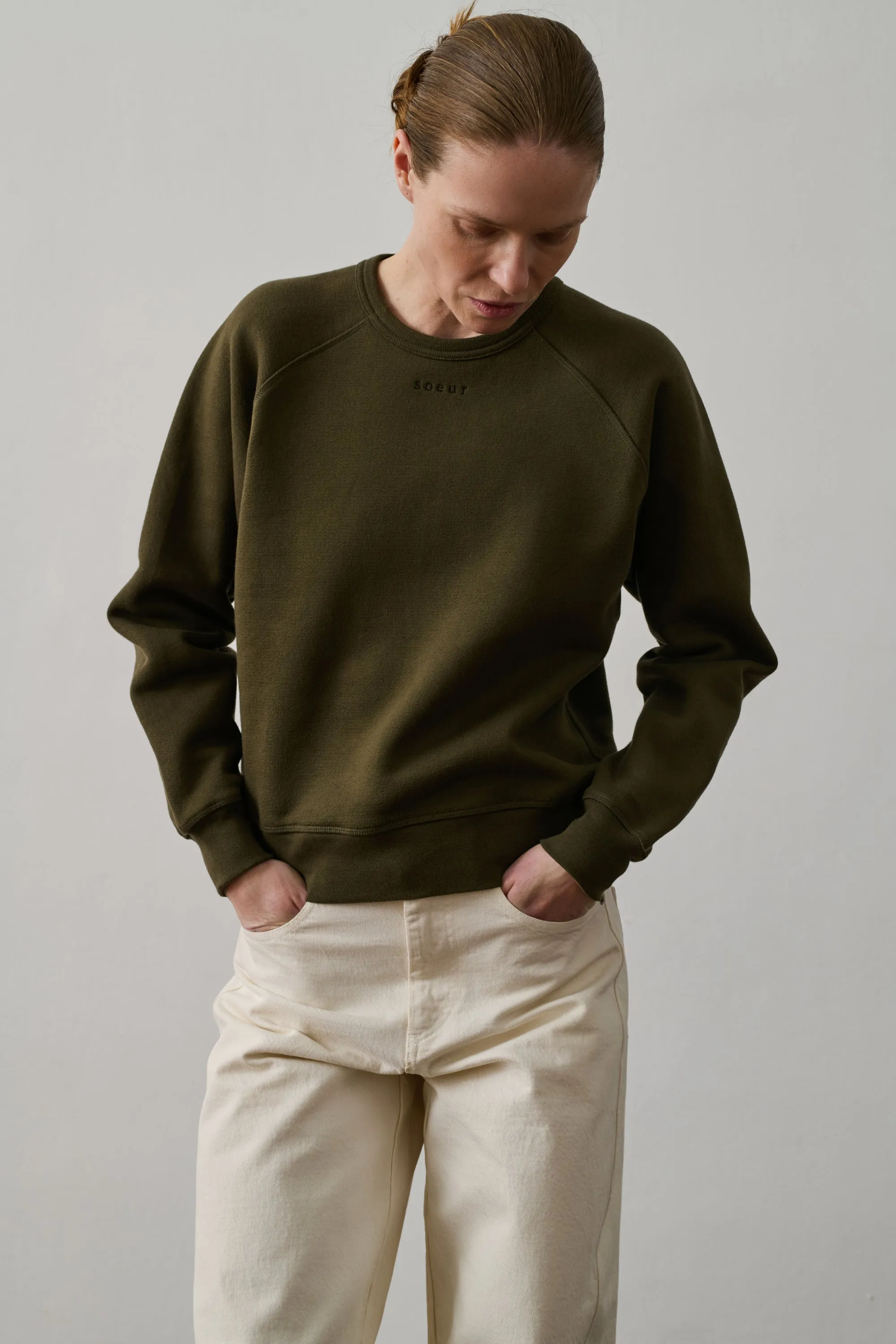 SWEATSHIRT ARTEMIS KAKI sold by soeur product image thumbnail 2