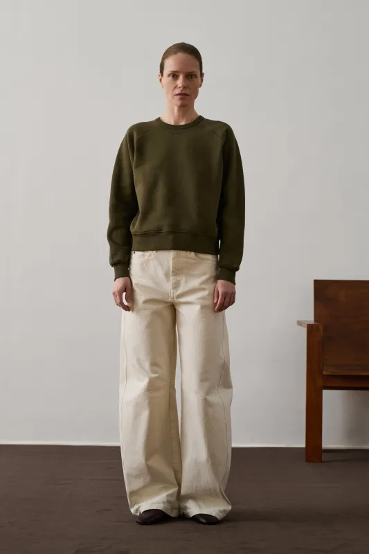 SWEATSHIRT ARTEMIS KAKI sold by soeur