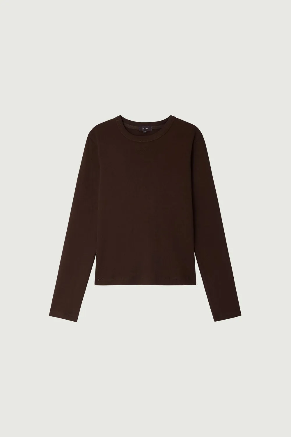 TEE-SHIRT FLAVIE MARRON sold by soeur product image thumbnail 3