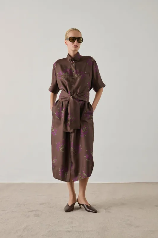 ROBE WITTY MARRON sold by soeur
