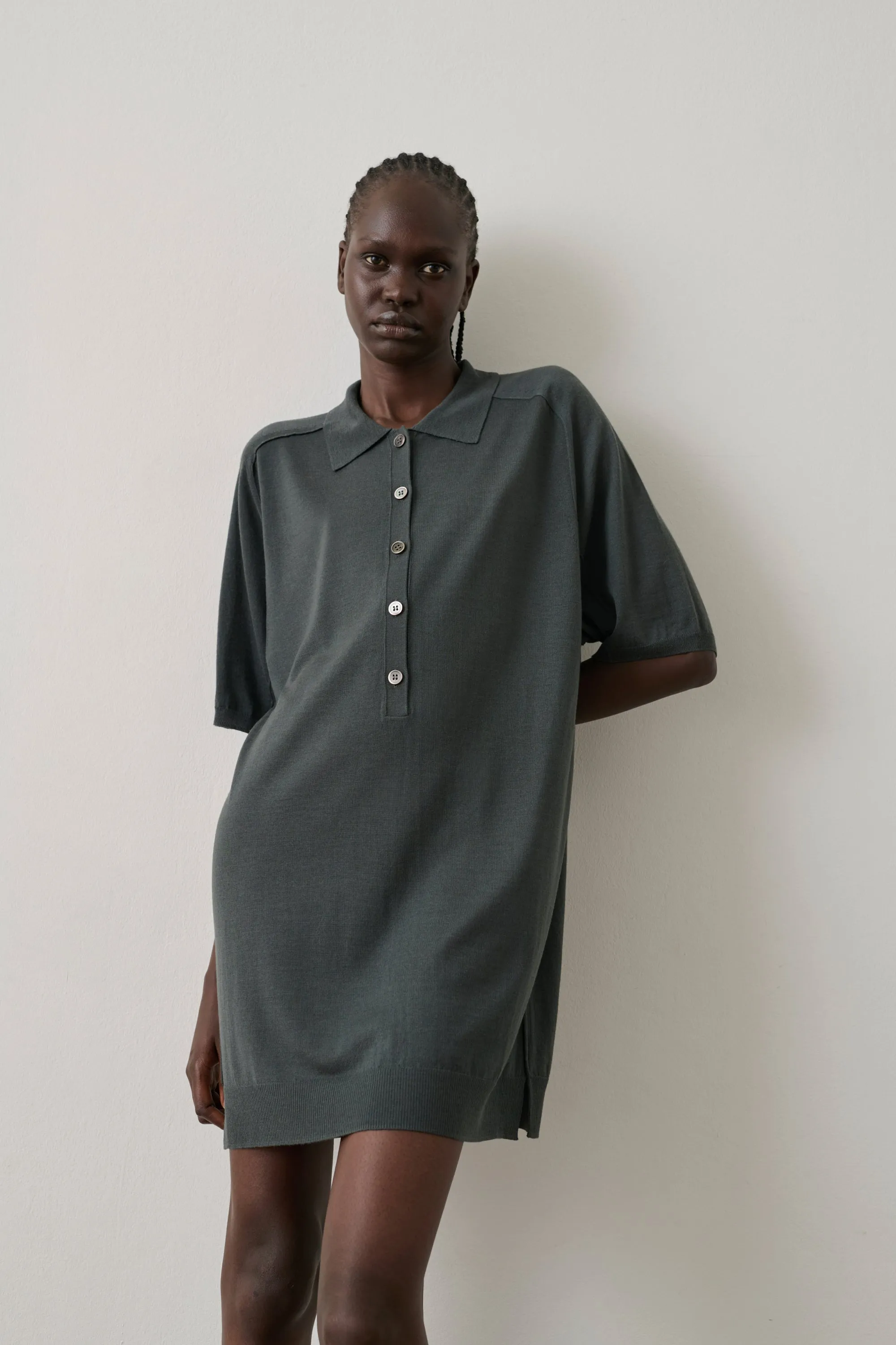 ROBE HILDA GRISE sold by soeur product image thumbnail 3