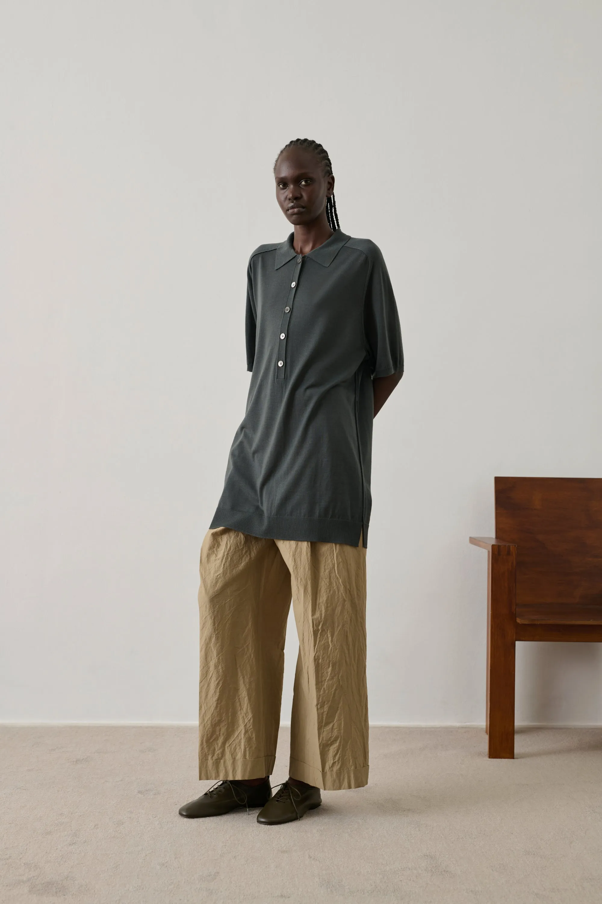 ROBE HILDA GRISE sold by soeur product image thumbnail 4