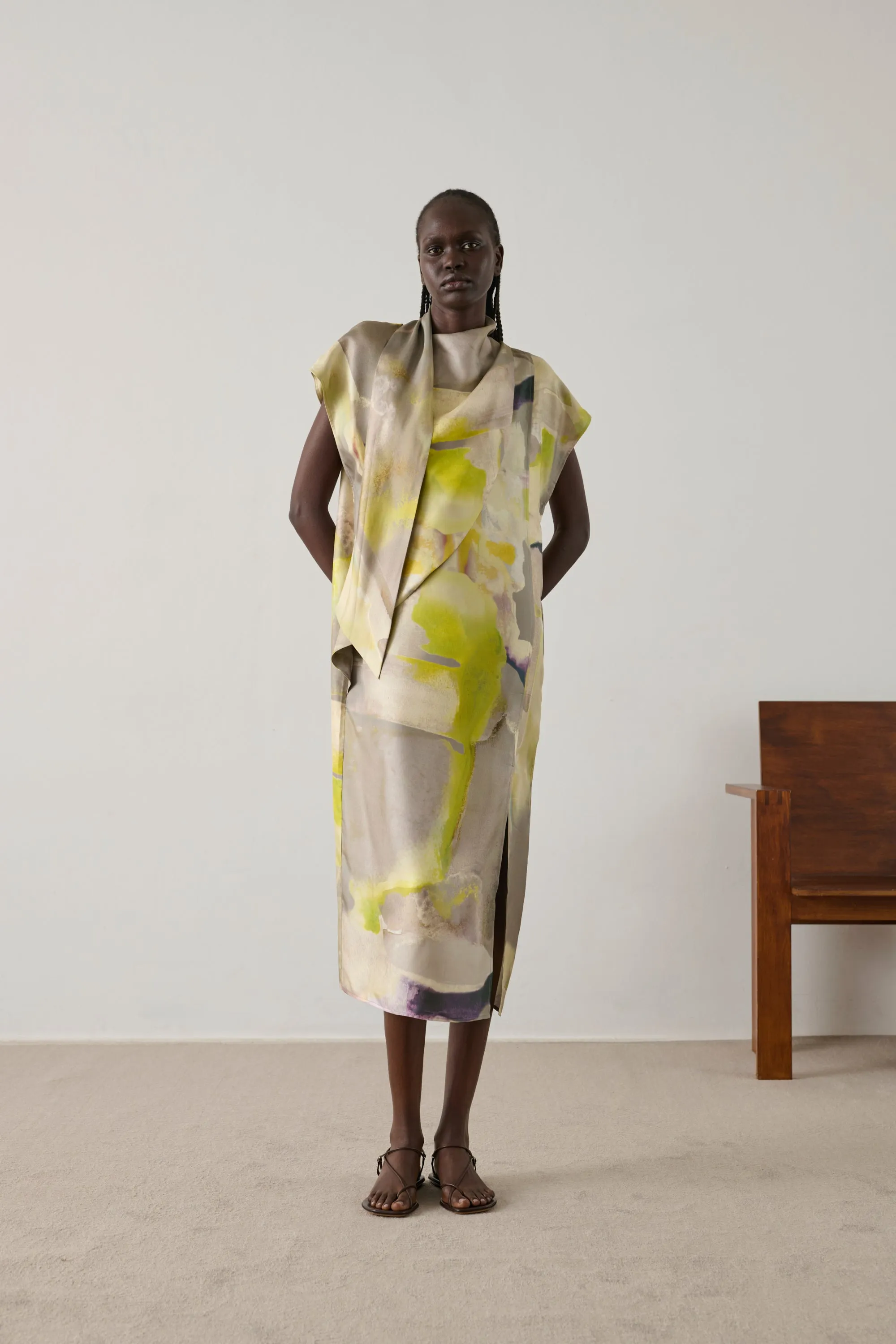 ROBE IBERIS JAUNE sold by soeur