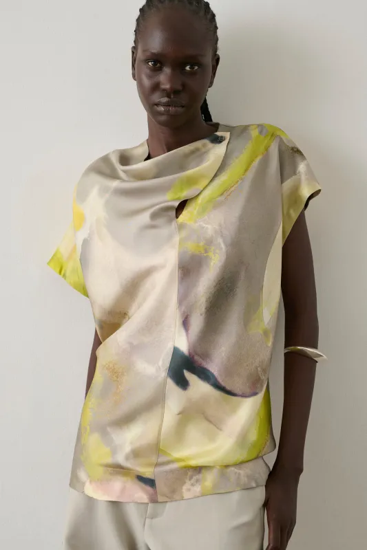 BLOUSE HELOISE JAUNE made by soeur