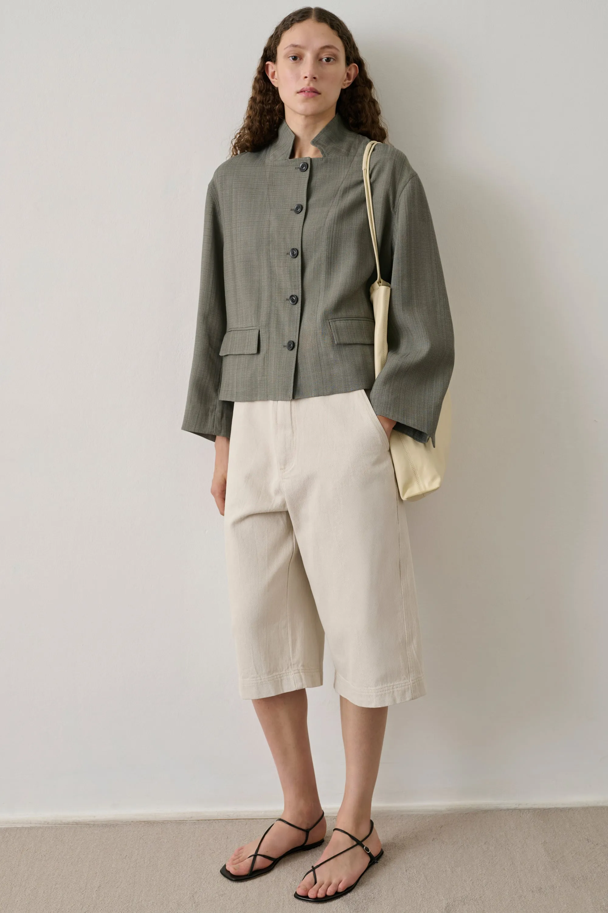 VESTE HOURIA GRISE sold by soeur product image thumbnail 4