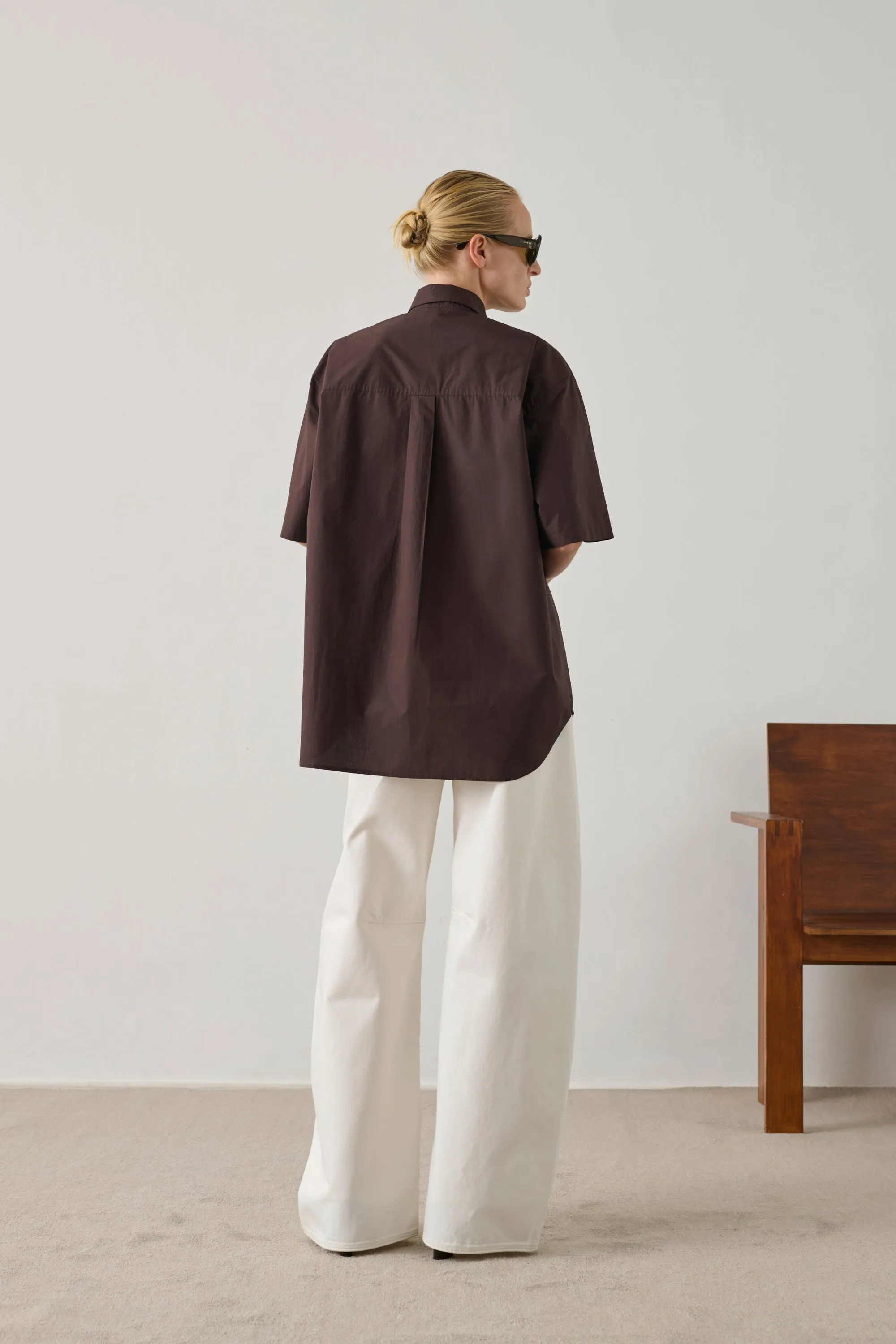 CHEMISE BOBBIE MARRON sold by soeur product image thumbnail 2