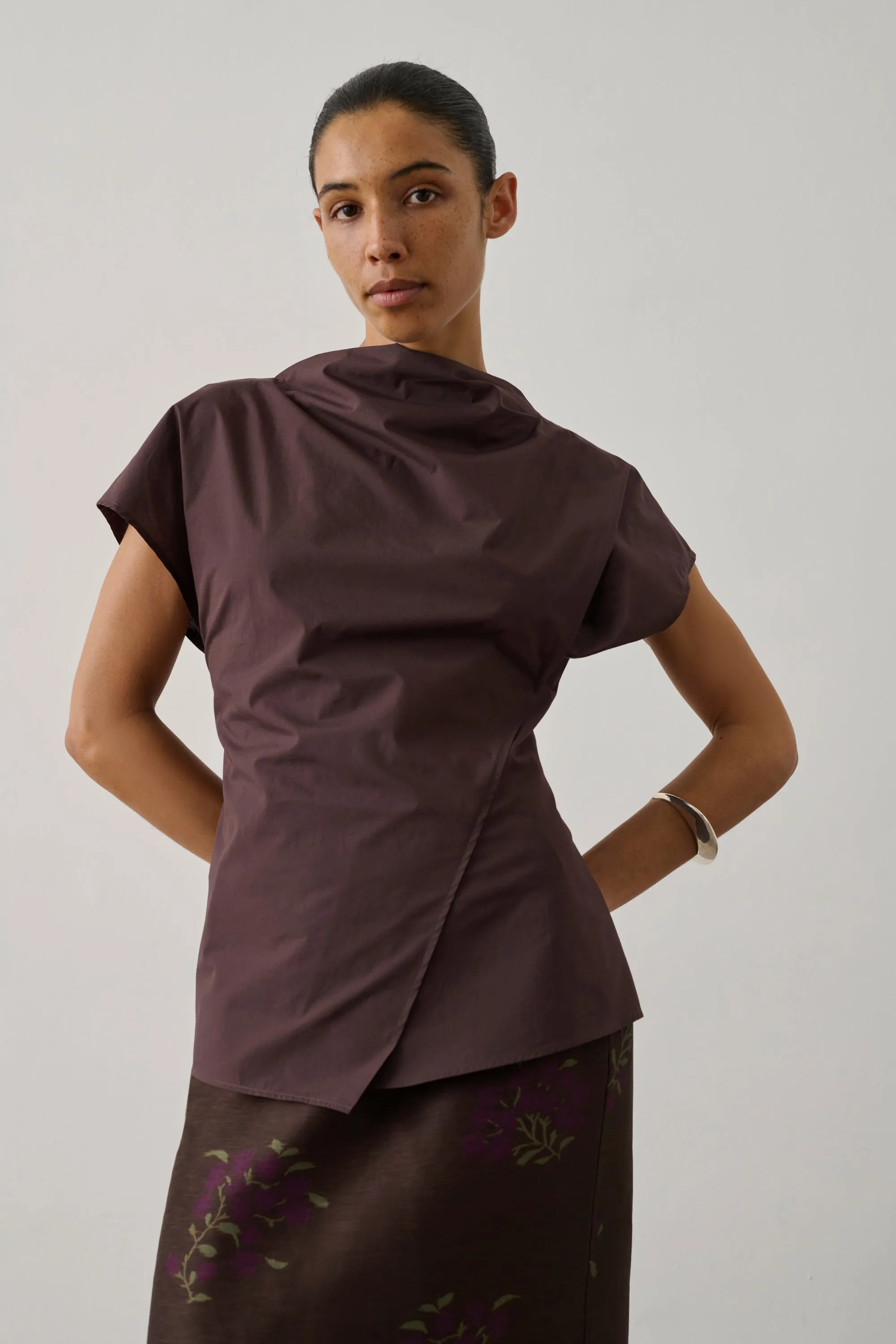 BLOUSE FEDORA VIOLETTE sold by soeur