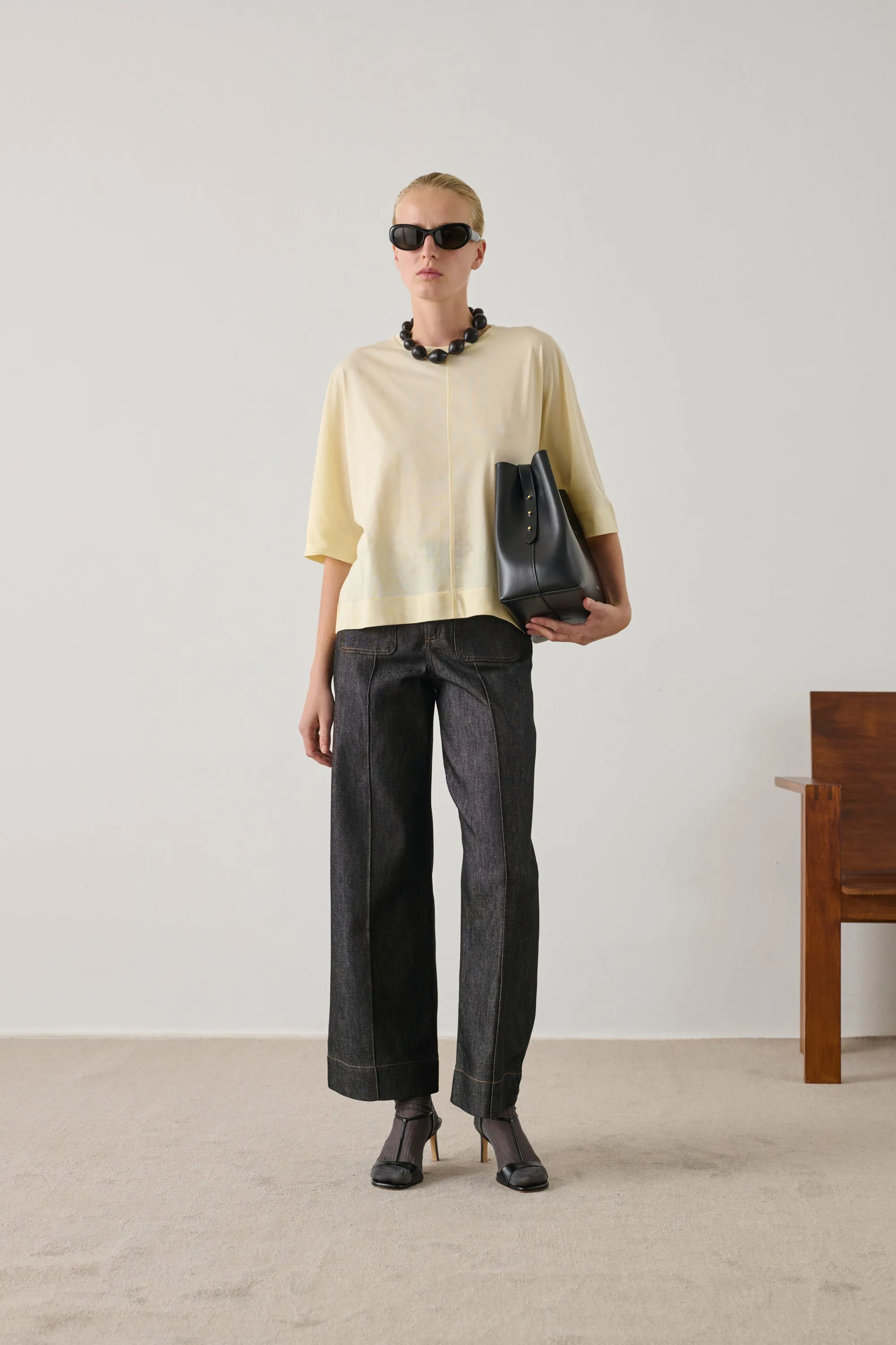 TEE-SHIRT HELSINKI JAUNE sold by soeur product image thumbnail 2