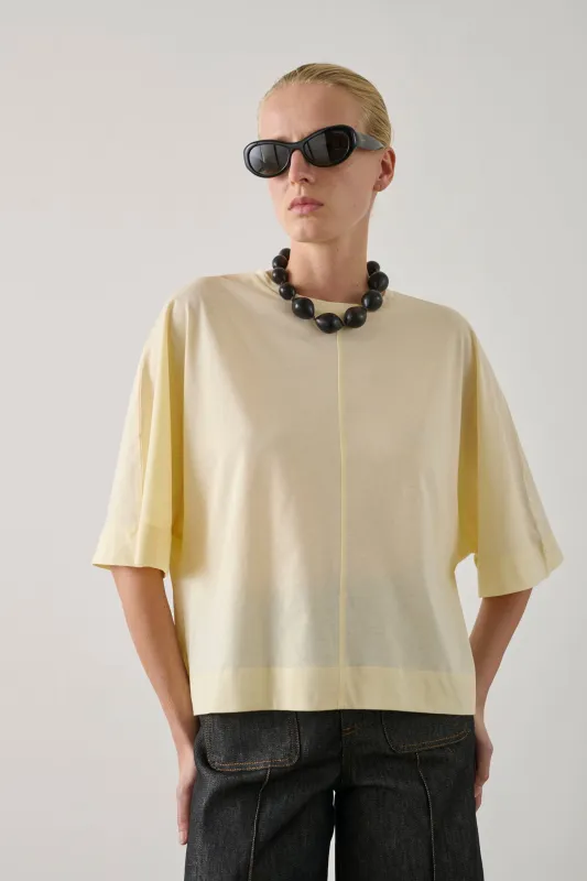 TEE-SHIRT HELSINKI JAUNE sold by soeur
