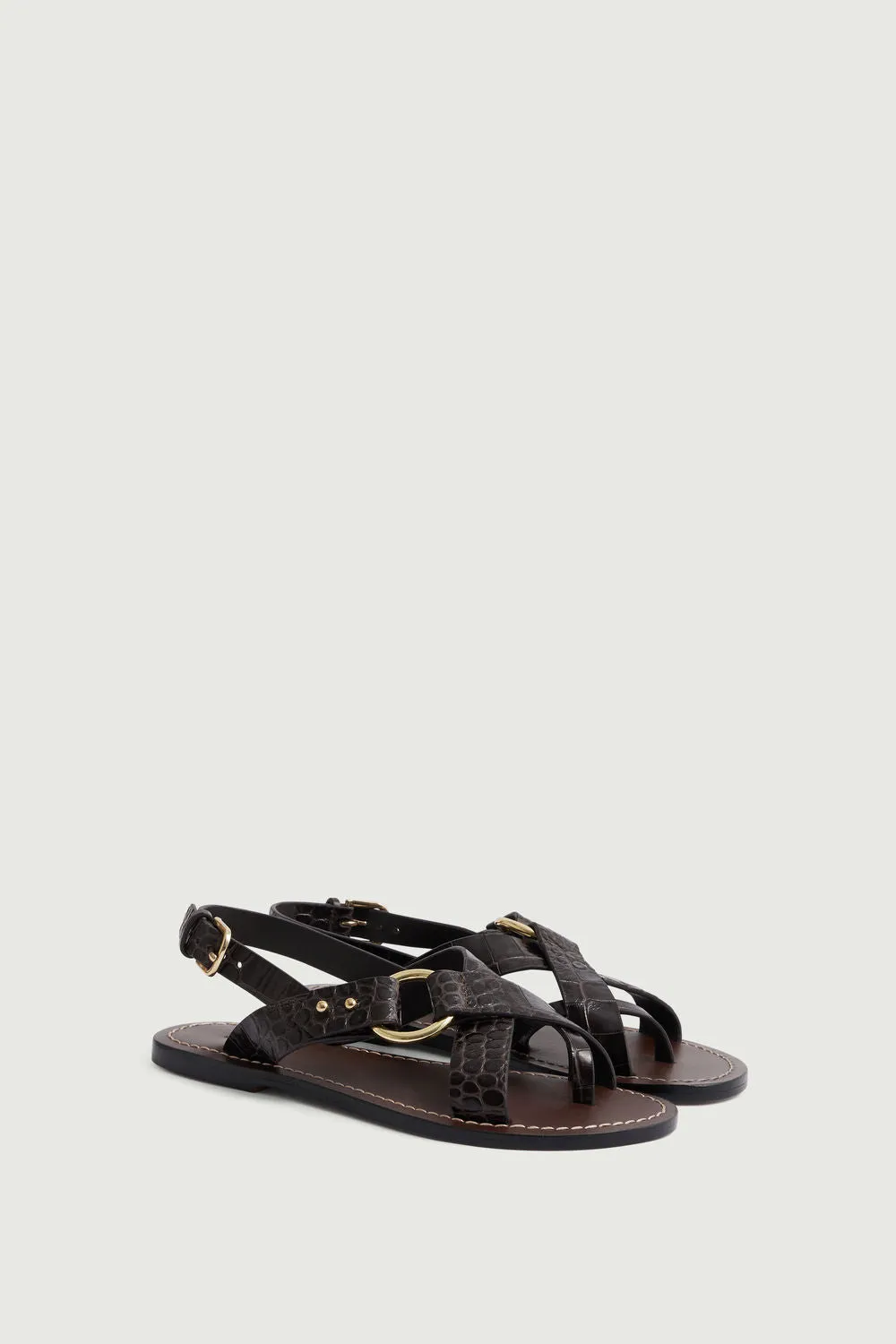 SANDALES FLORENCE MARRON sold by soeur product image thumbnail 2