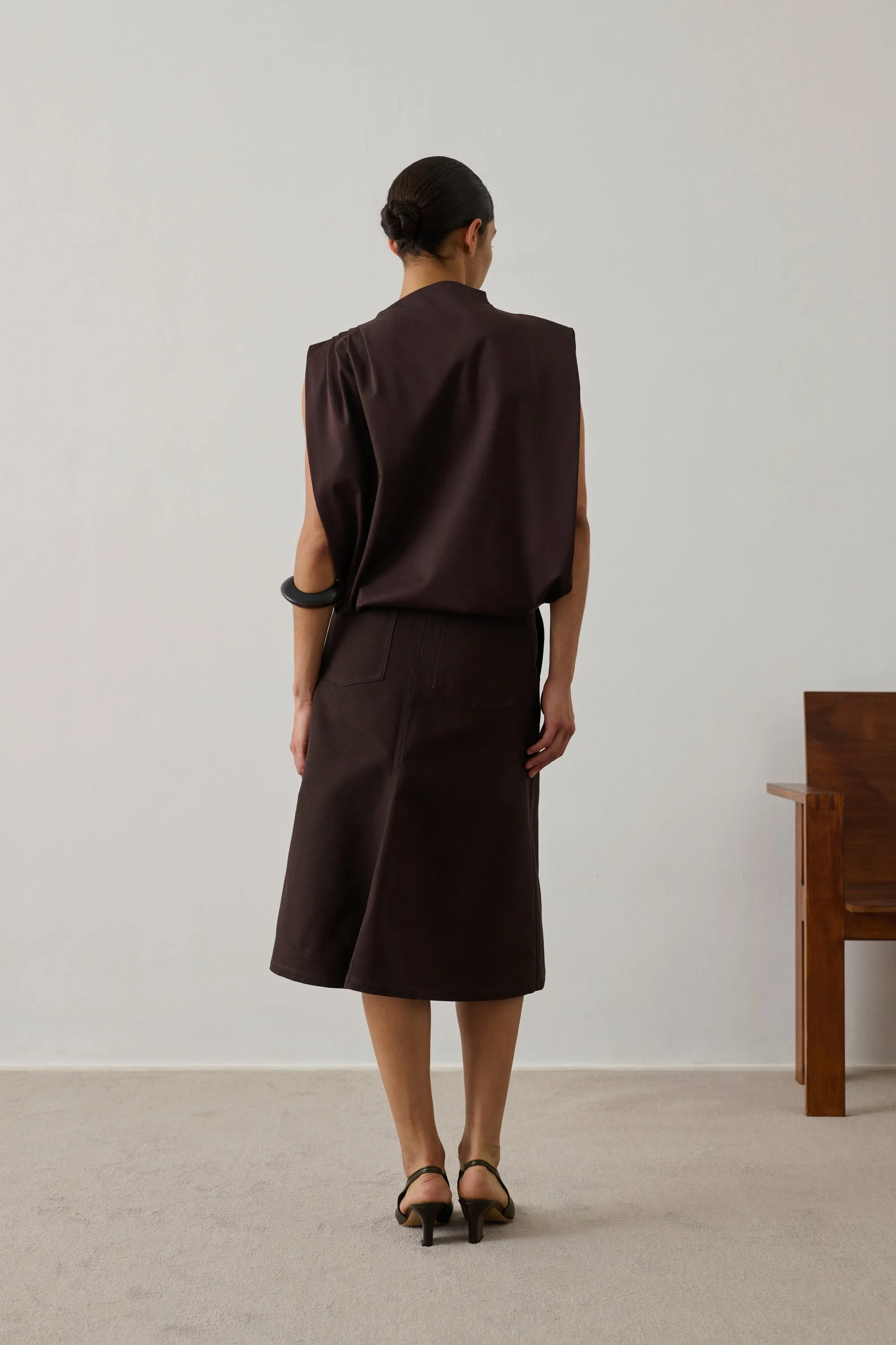 TOP IDRIS MARRON sold by soeur product image thumbnail 4