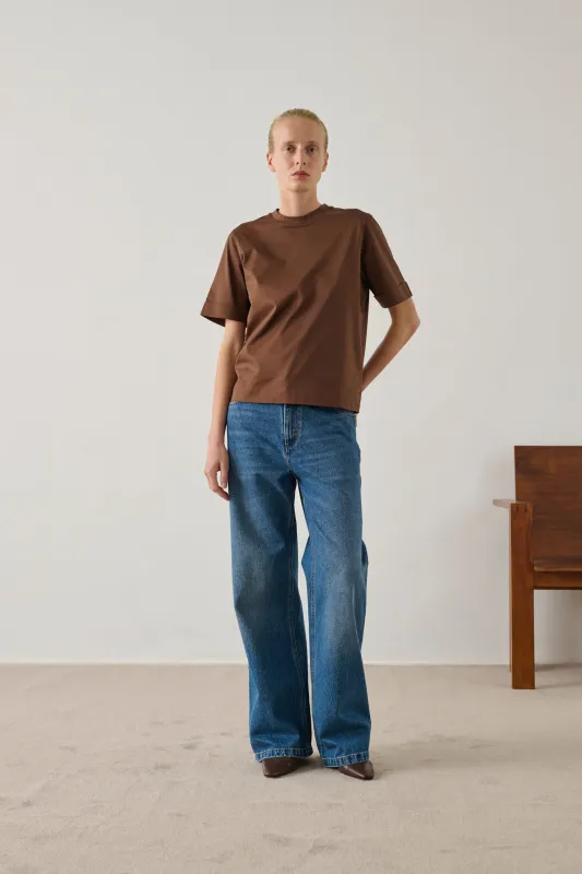 TEE-SHIRT AMA MARRON made by soeur