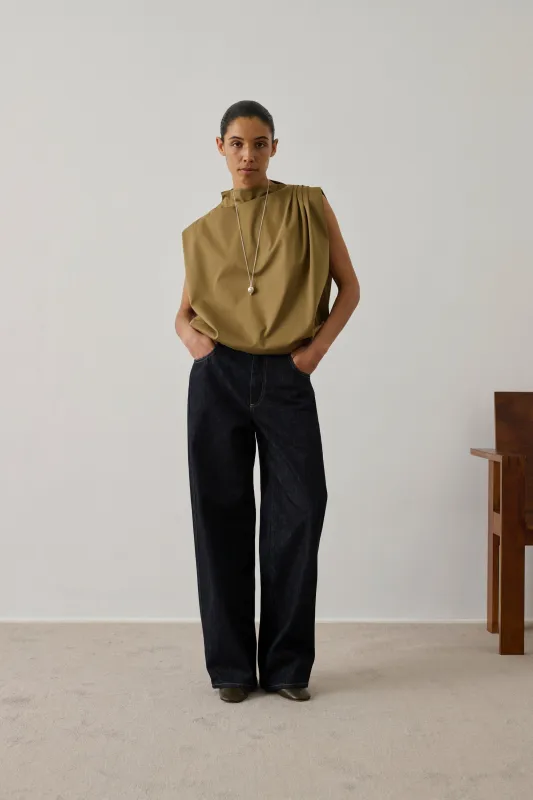 TOP IDRIS BEIGE sold by soeur