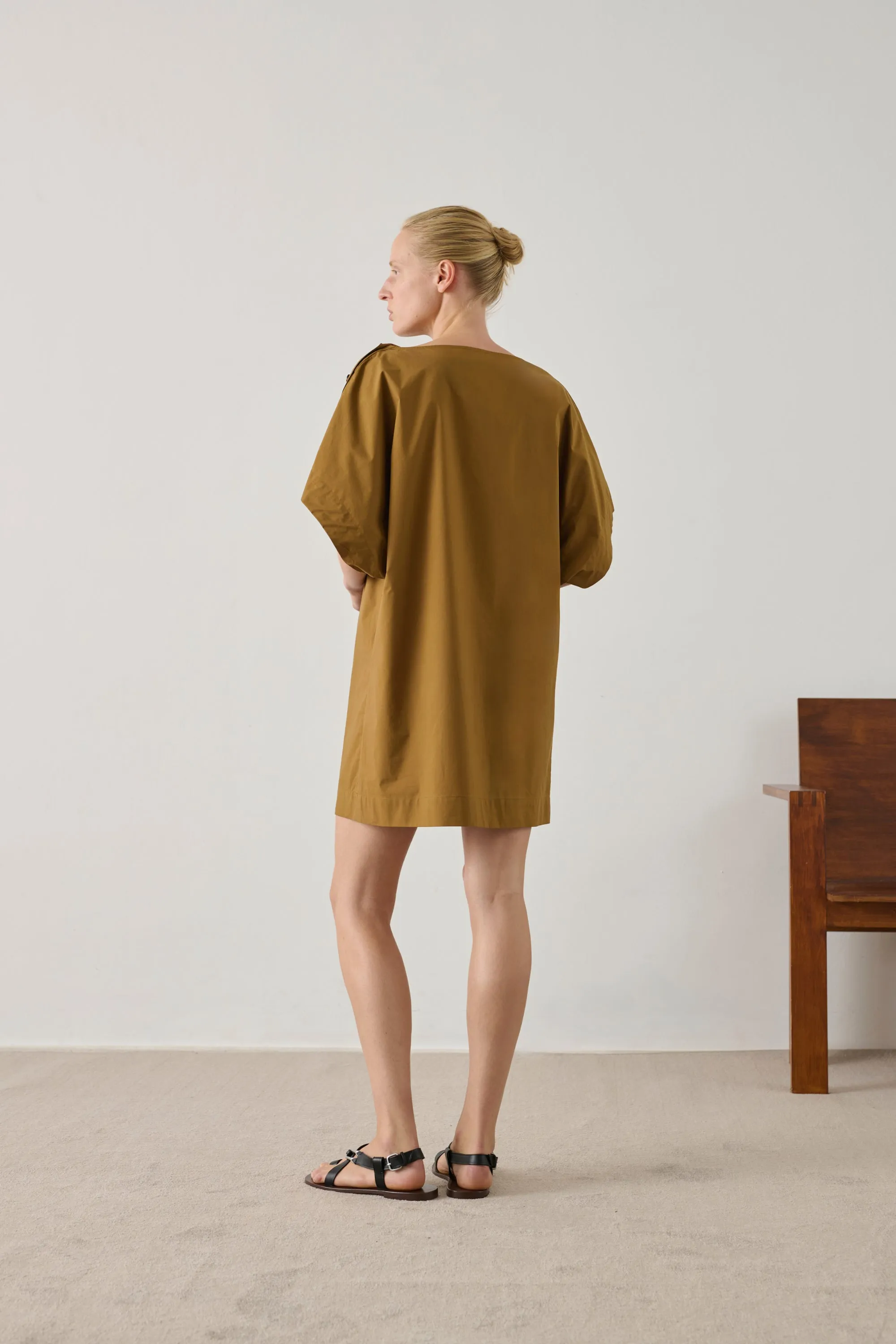 ROBE HATTIE MARRON sold by soeur product image thumbnail 3