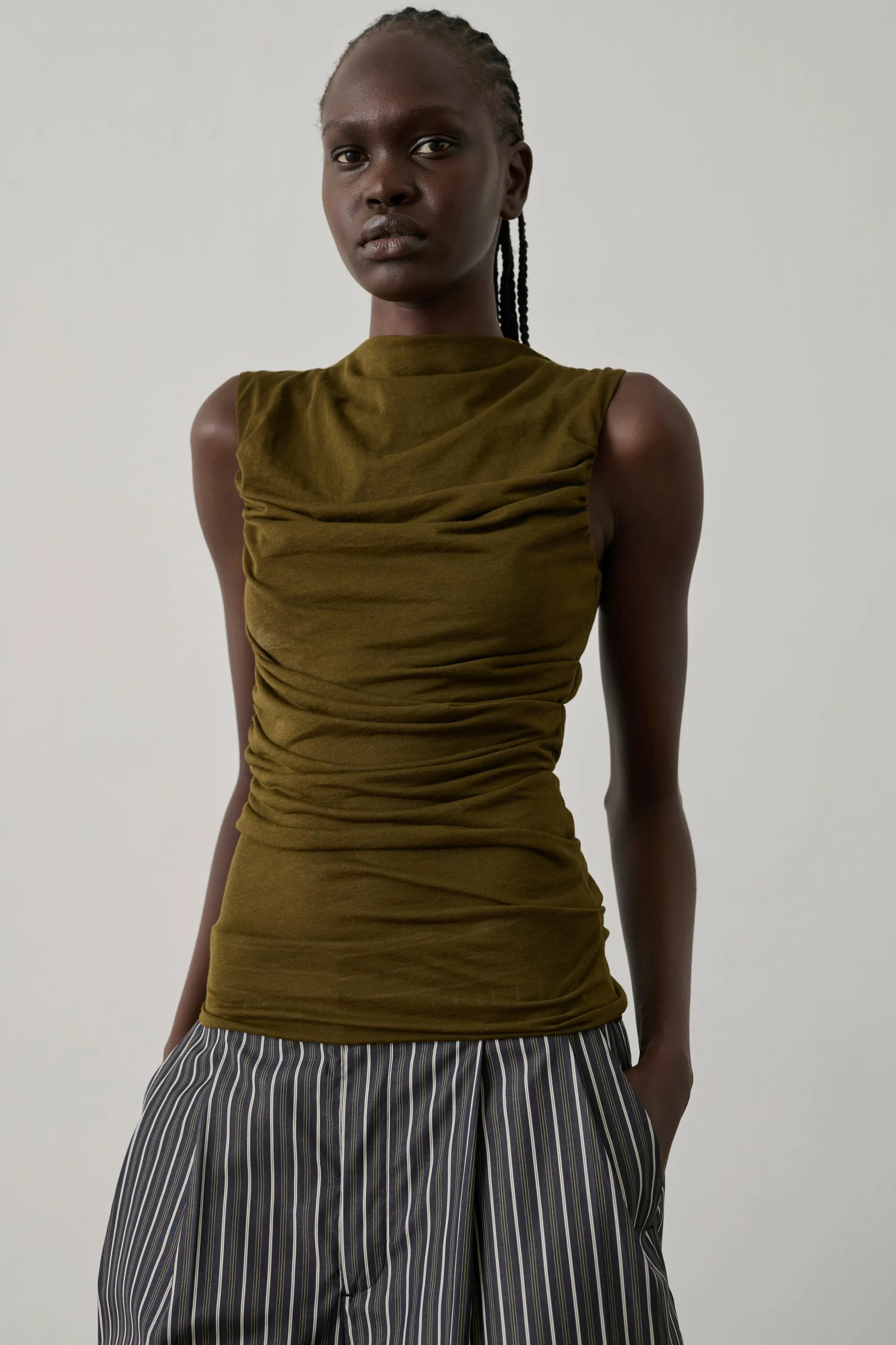 TEE-SHIRT IRINA KAKI sold by soeur product image thumbnail 3