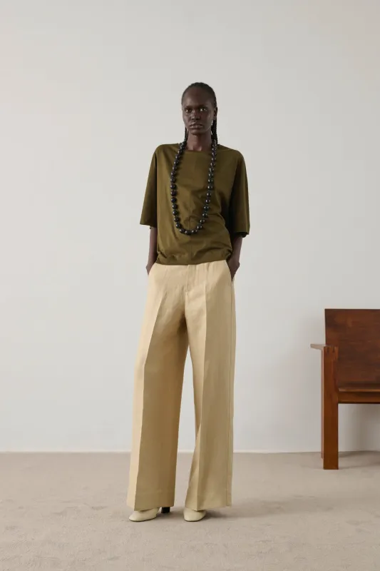 TEE-SHIRT HELSINKI KAKI sold by soeur