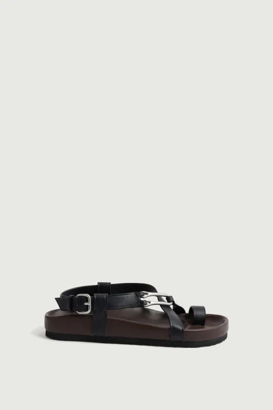 SANDALES CADAQUES NOIRES sold by soeur