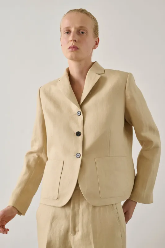 VESTE HESPERA BEIGE POUDRÉ made by soeur