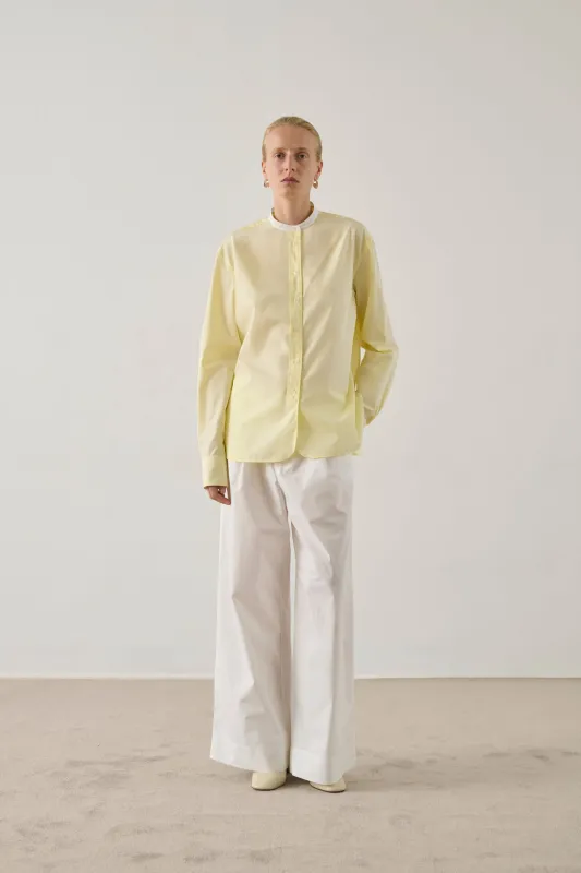 CHEMISE BERMUDES JAUNE made by soeur