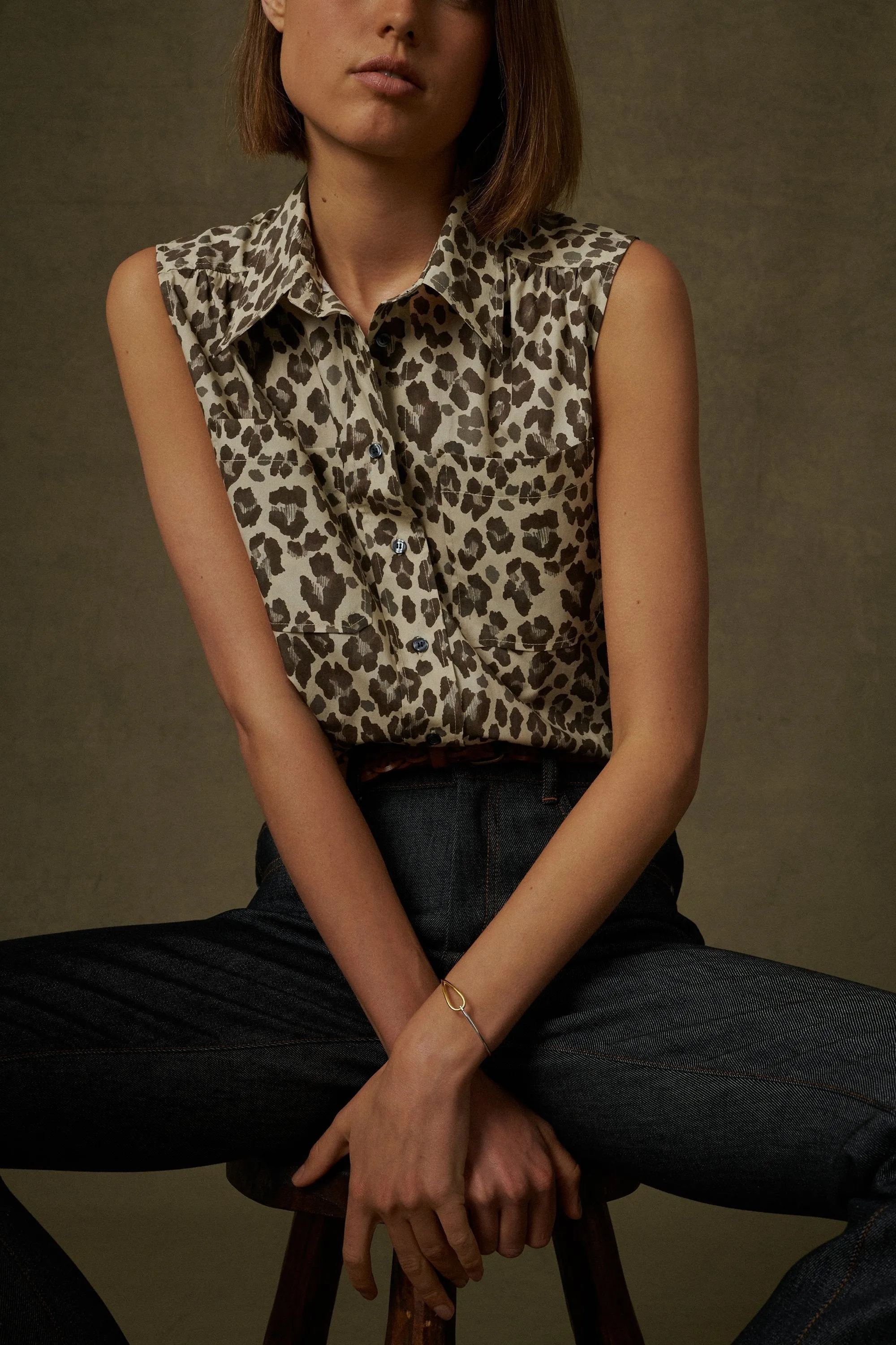 CHEMISE PANTHERE GRISE sold by soeur product image thumbnail 2