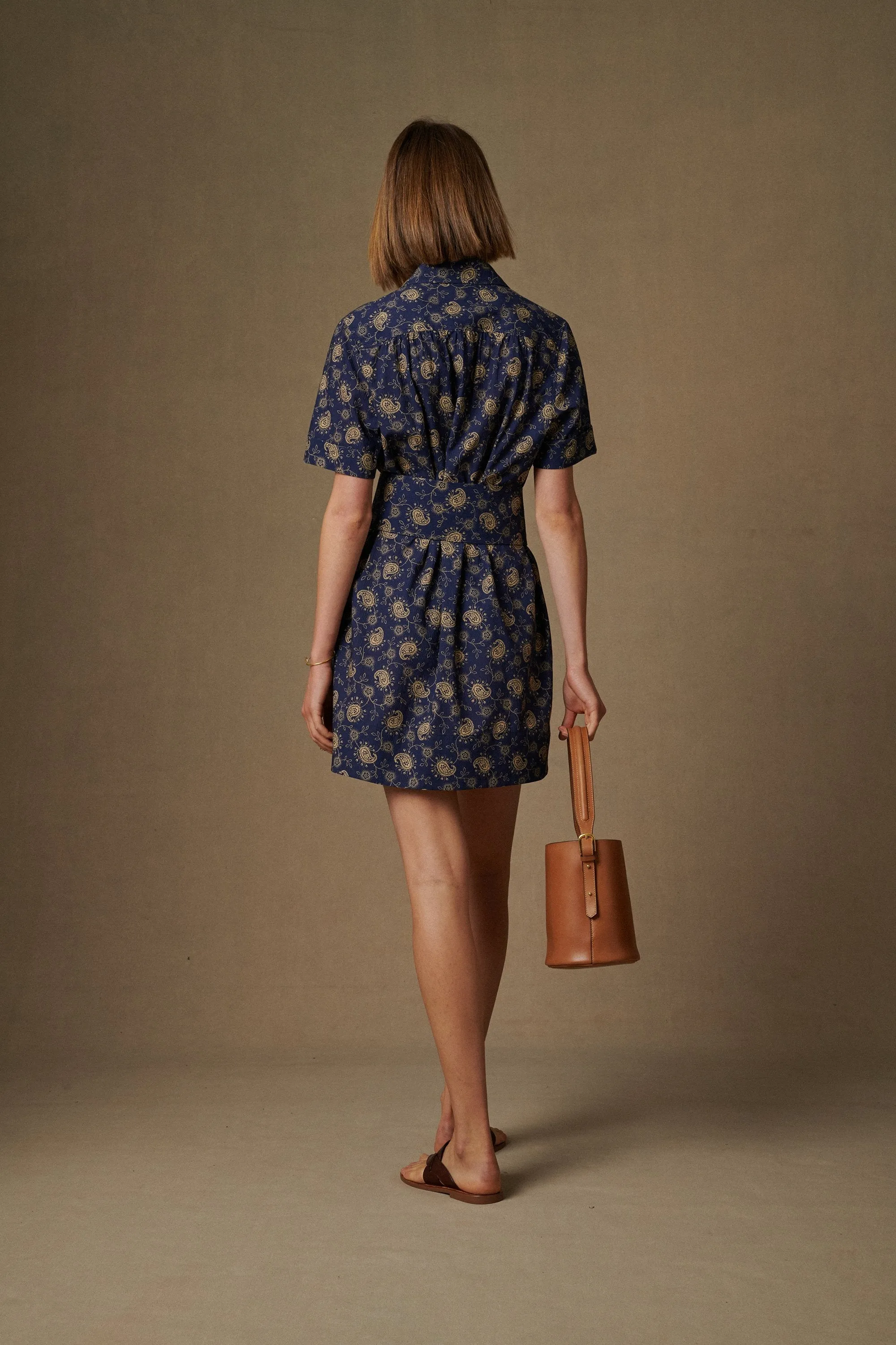 ROBE MAUD NAVY sold by soeur product image thumbnail 4