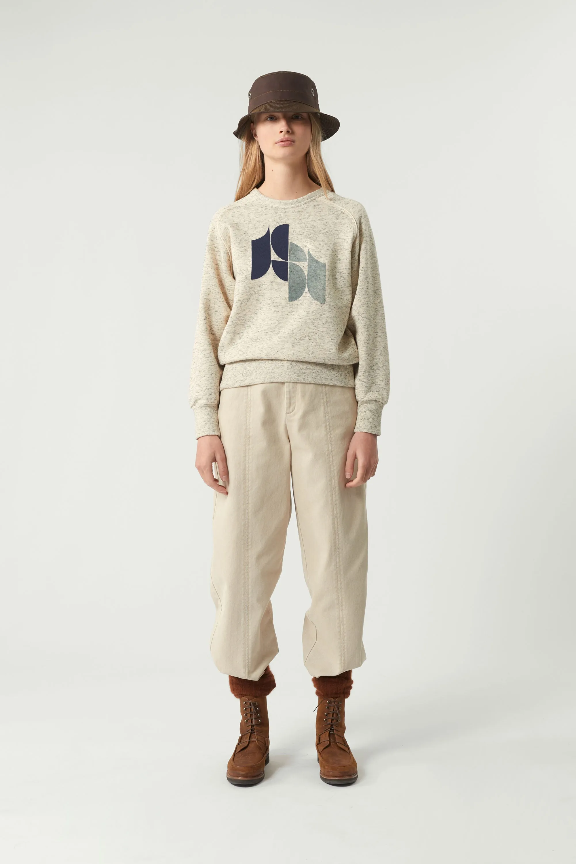 SWEATSHIRT PASCAL ECRU sold by soeur product image thumbnail 2