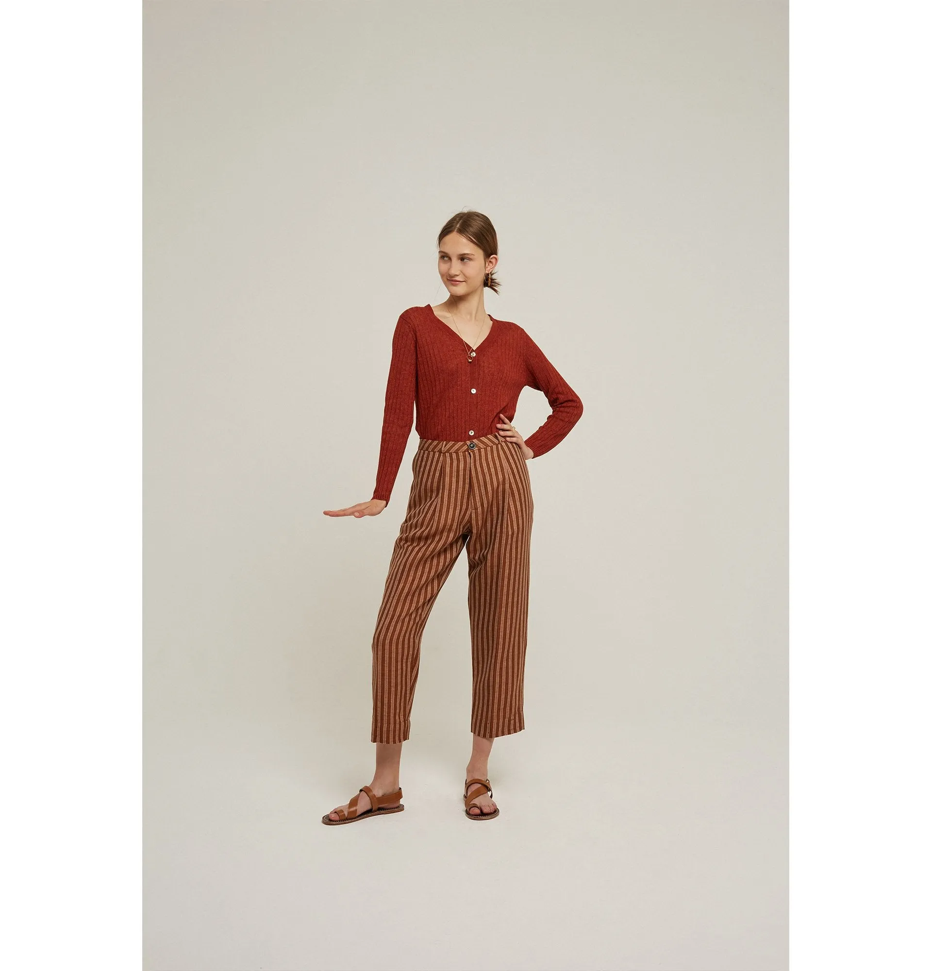 Cardigan FIBRE BEIGE sold by soeur product image thumbnail 3