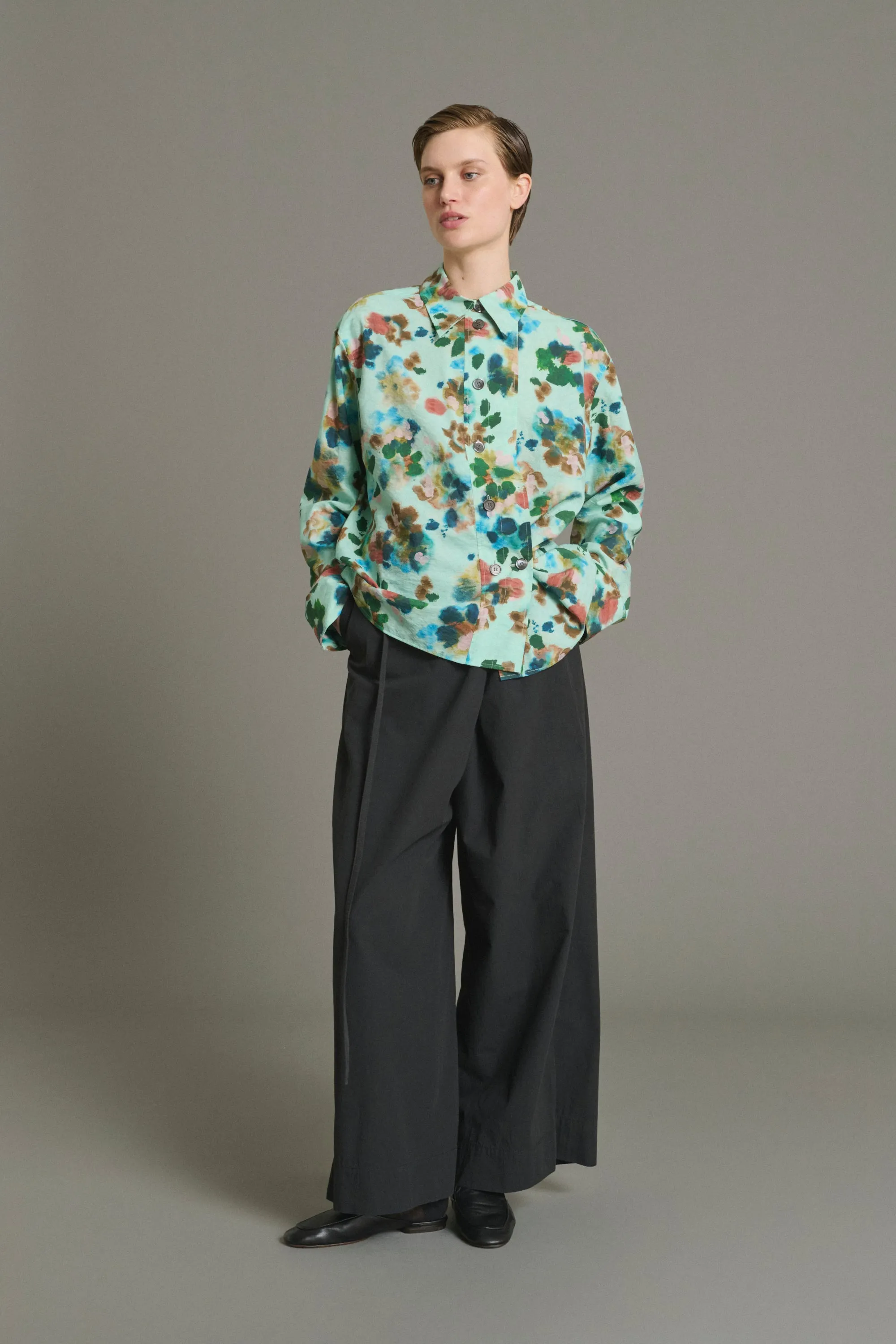 CHEMISE LEPIC TURQUOISE sold by soeur product image thumbnail 3