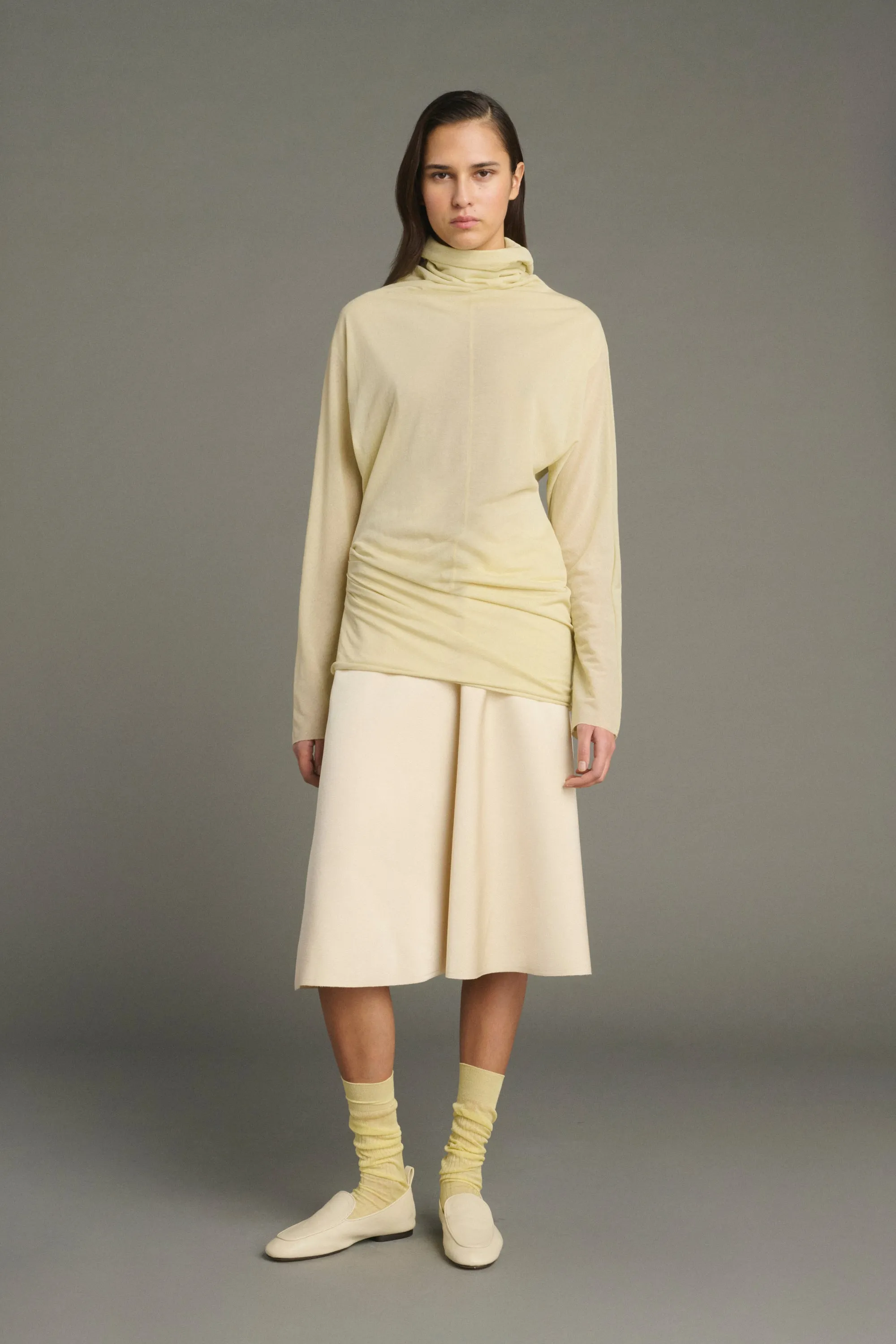 TEE-SHIRT LISIA JAUNE PÂLE sold by soeur