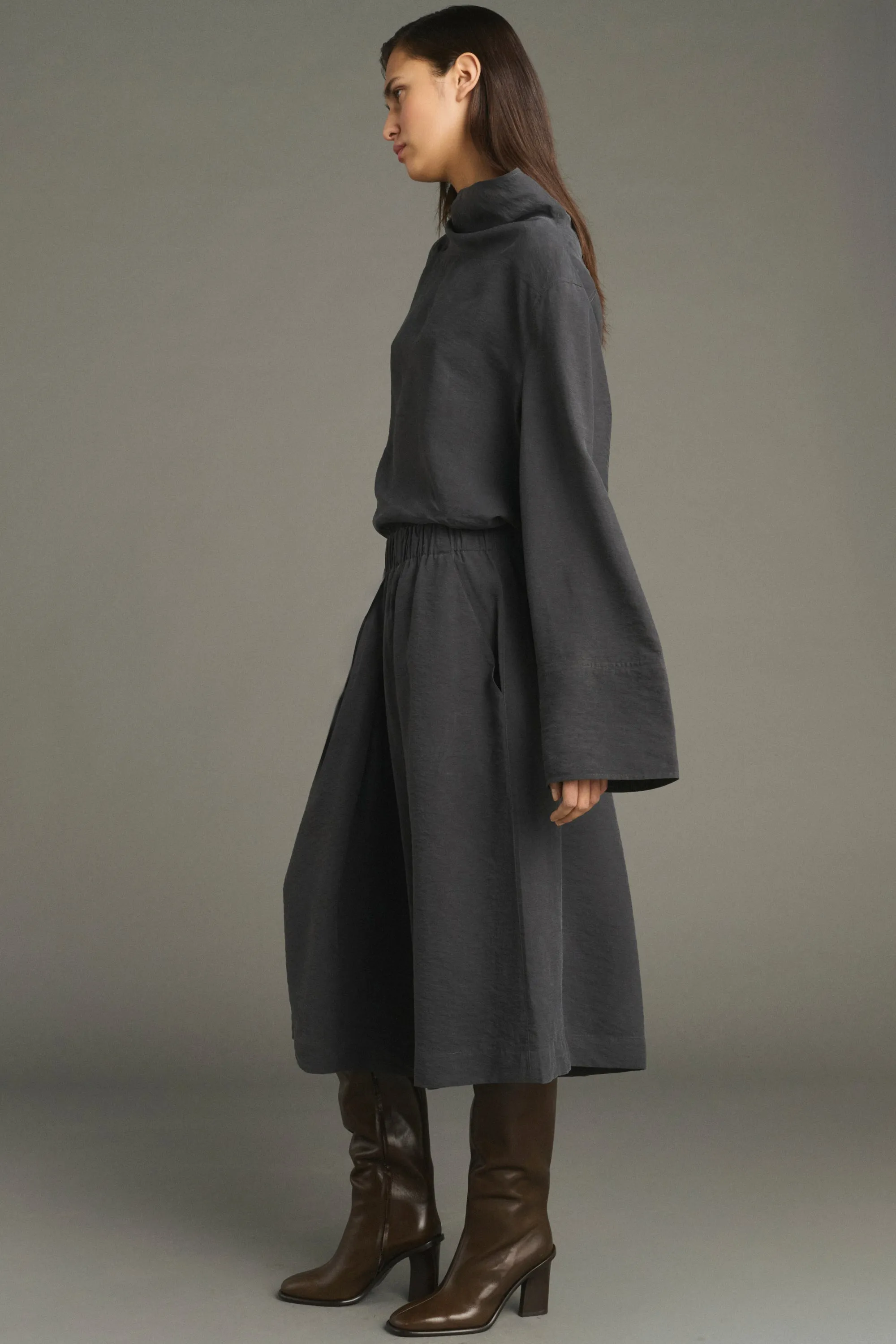 BLOUSE LAILA GRIS ANTHRACITE sold by soeur product image thumbnail 4