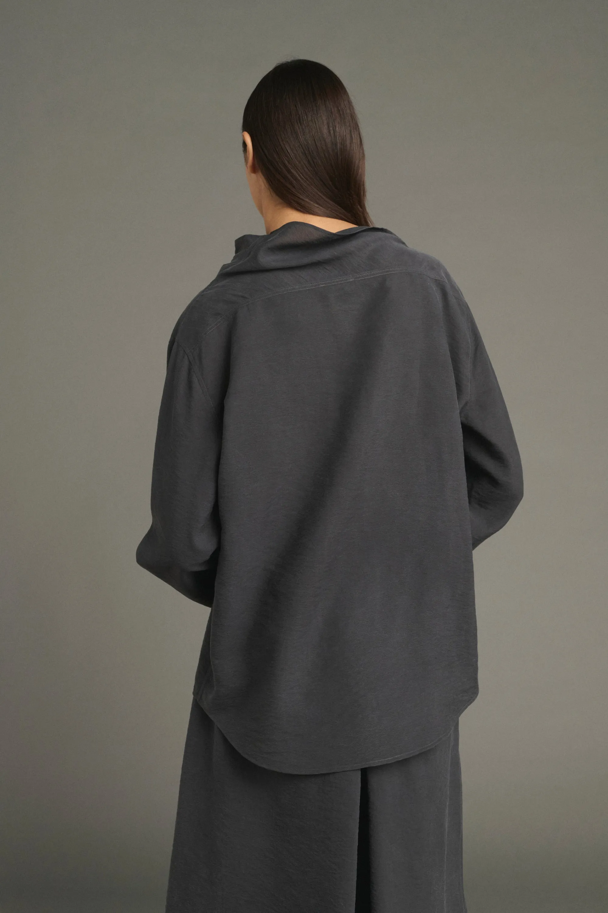 BLOUSE LAILA GRIS ANTHRACITE sold by soeur product image thumbnail 2