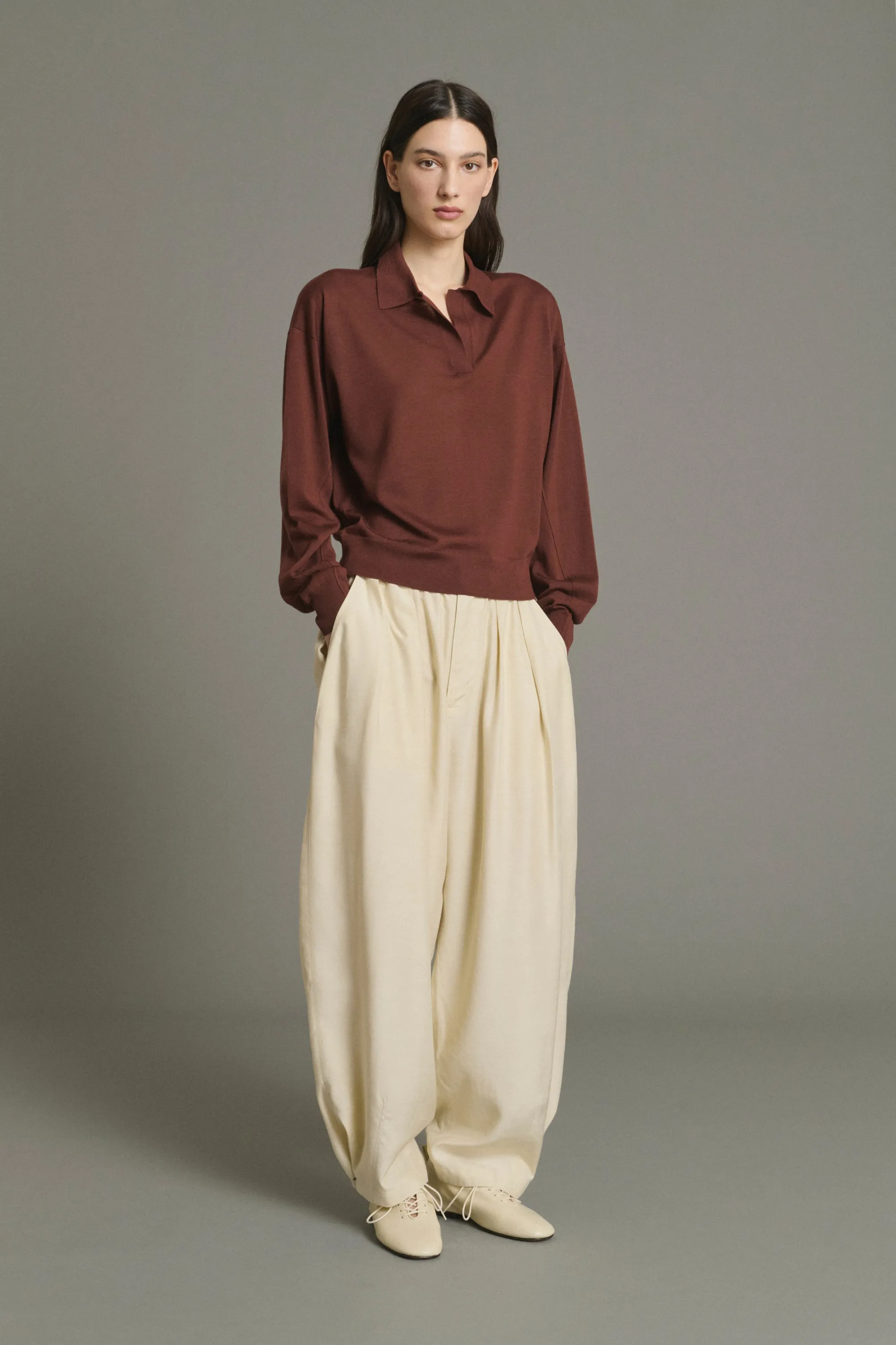 PULL FLEMING ACAJOU sold by soeur