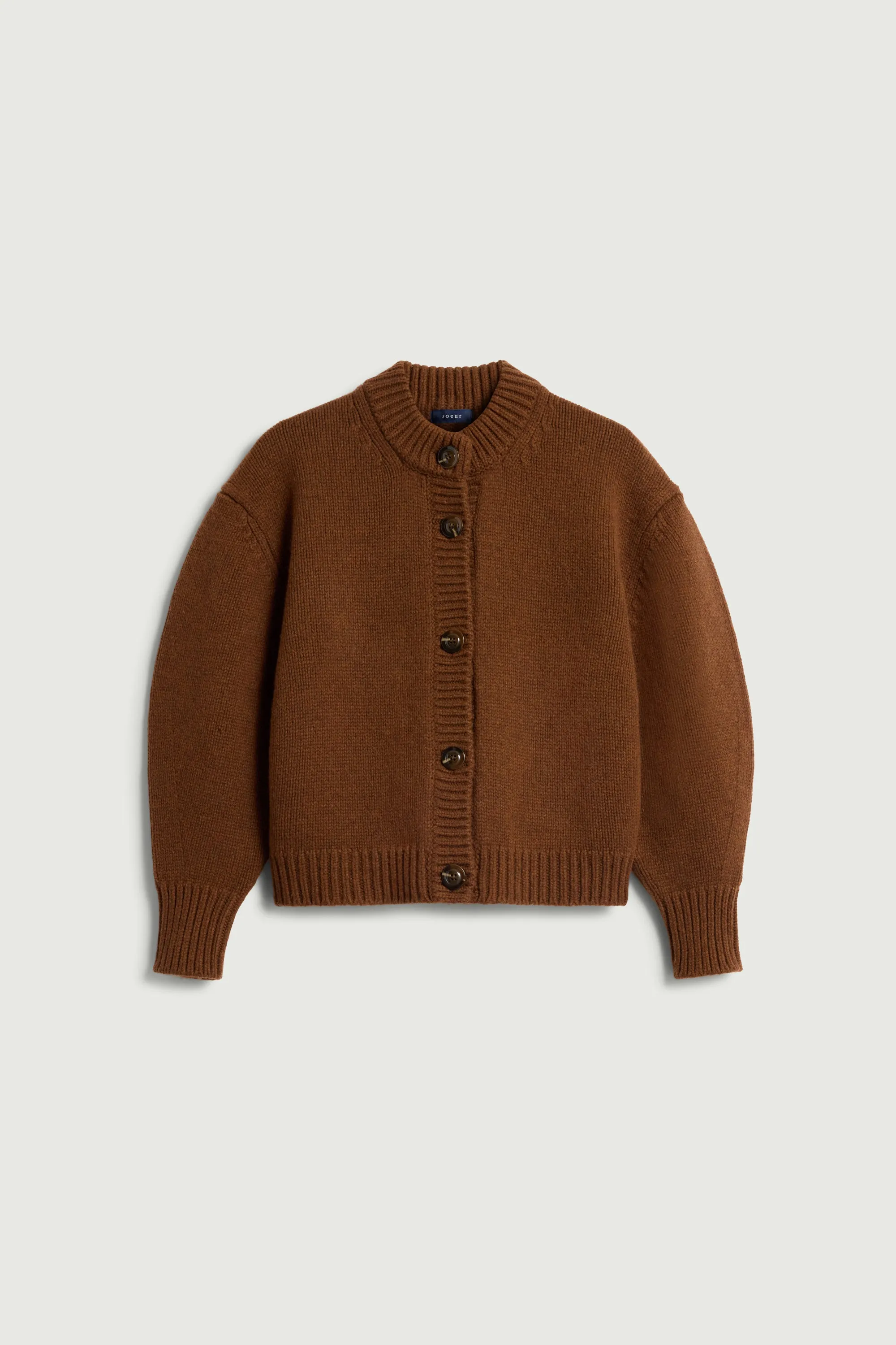 CARDIGAN LEONARD CARAMEL sold by soeur product image thumbnail 4