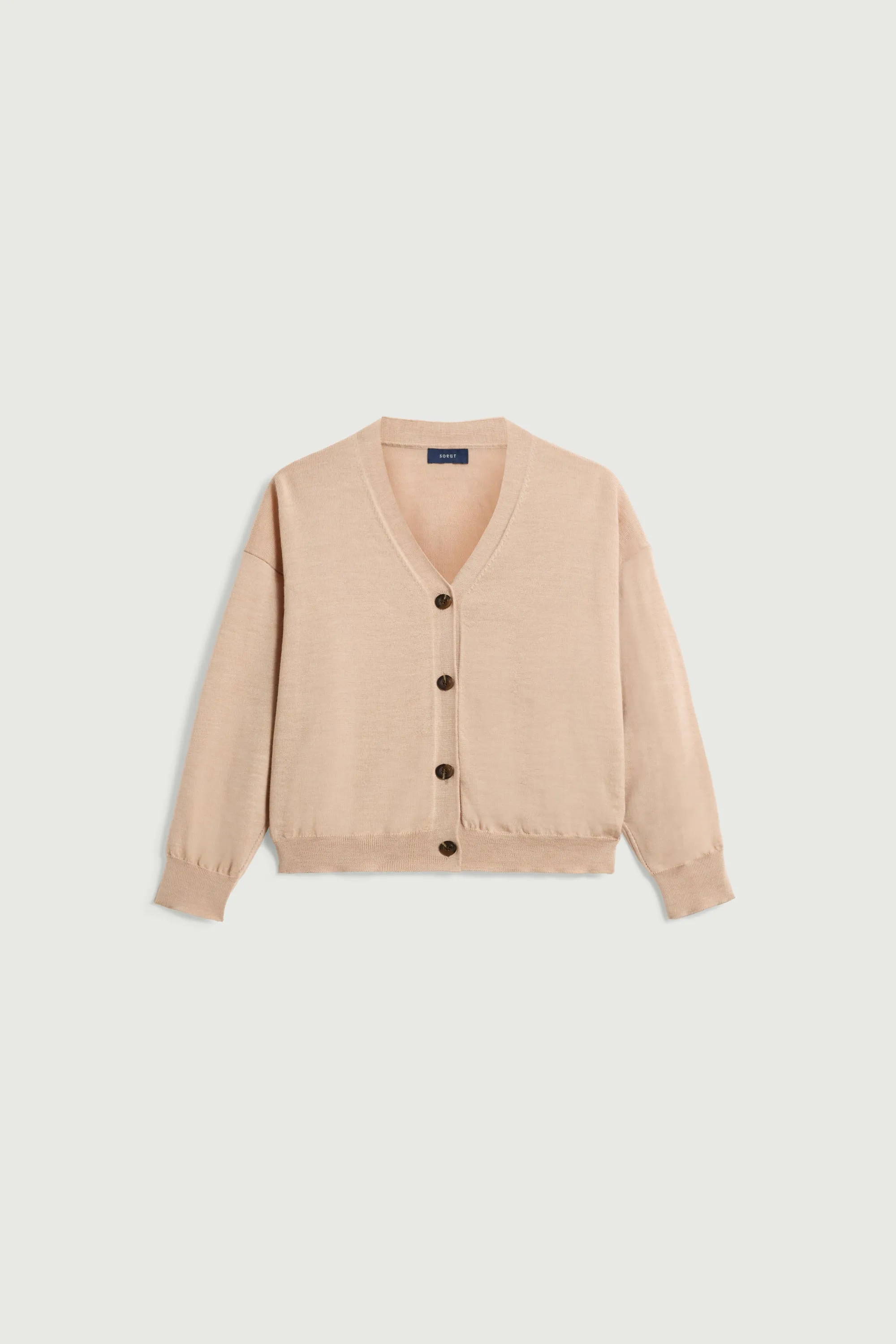 CARDIGAN IDEM BEIGE ROSÉ sold by soeur product image thumbnail 5