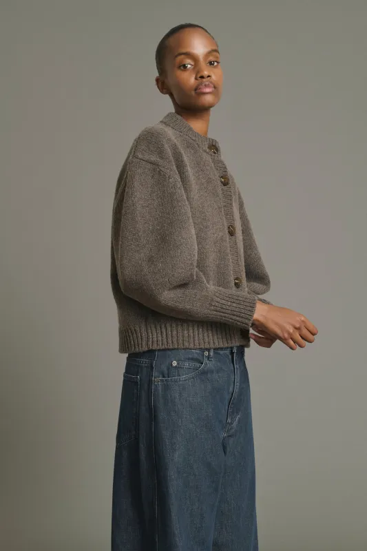 CARDIGAN LEONARD MARRON GLACÉ made by soeur