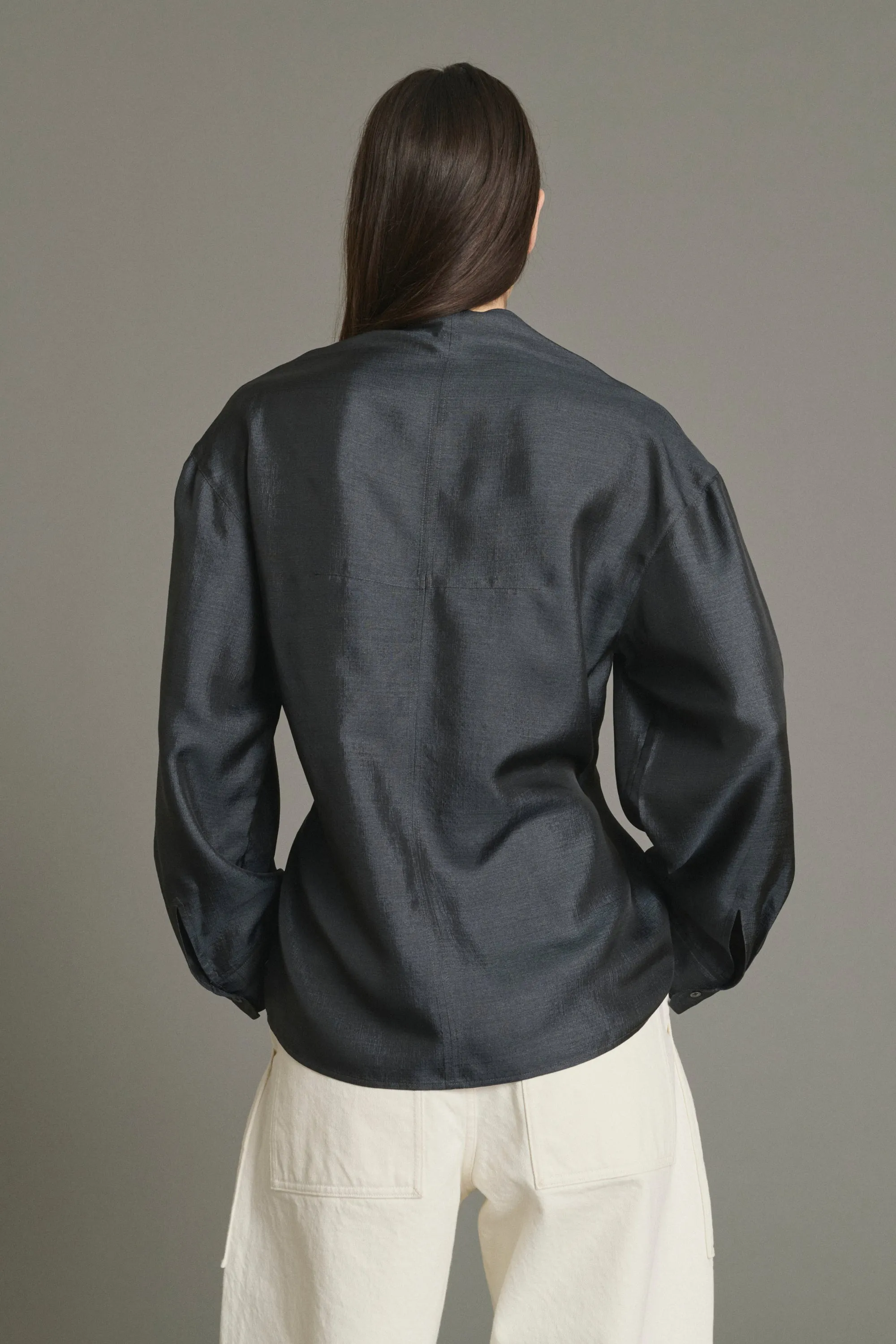 BLOUSE JENNY GRIS ANTHRACITE sold by soeur product image thumbnail 4