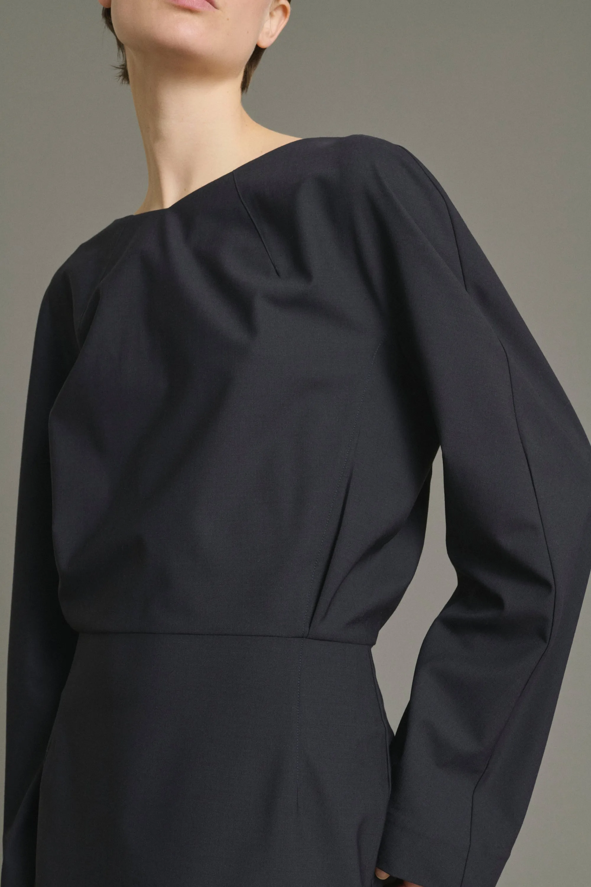 ROBE JULIA DARK NAVY sold by soeur product image thumbnail 3