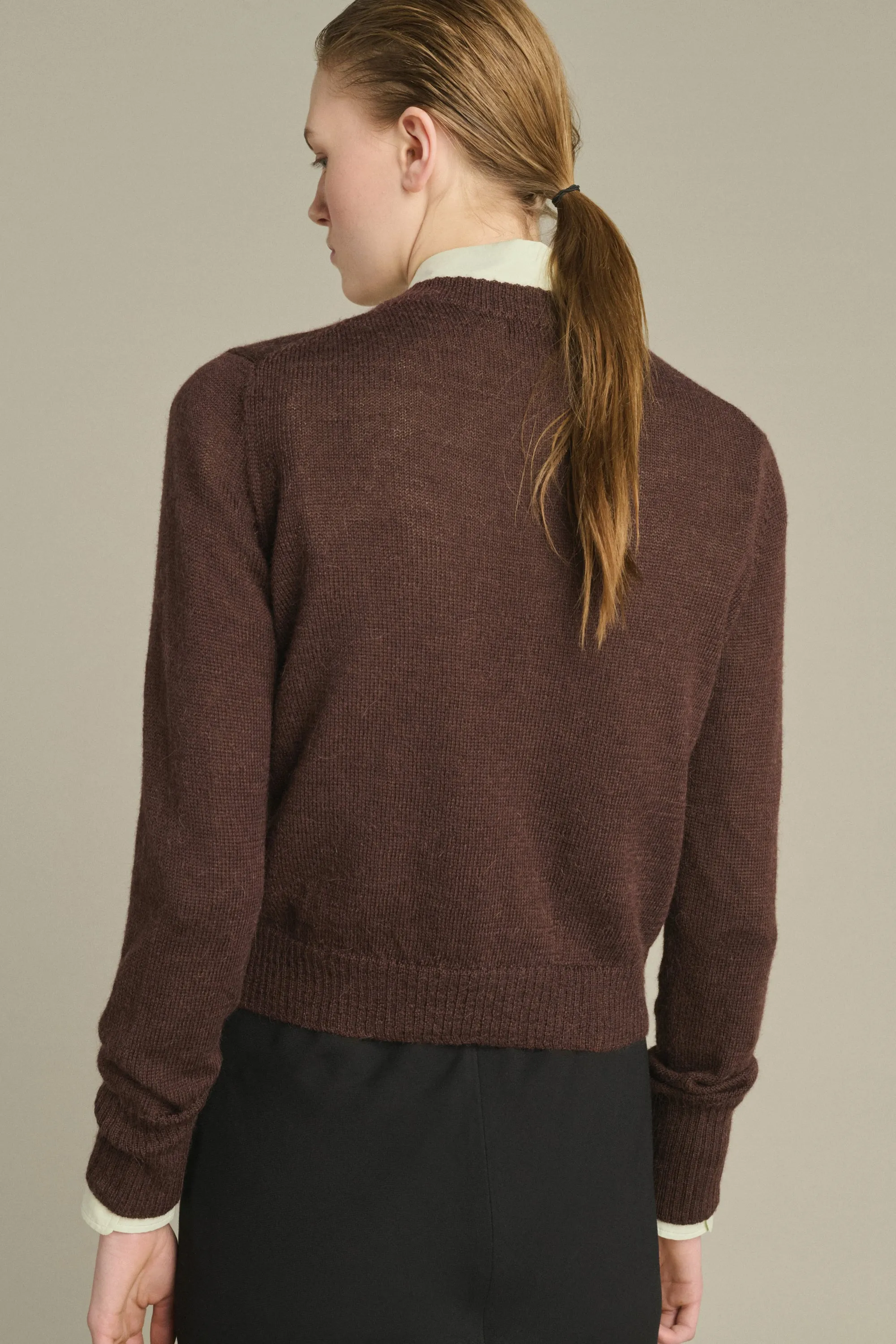 CARDIGAN GRIFFITH MARRON sold by soeur product image thumbnail 2